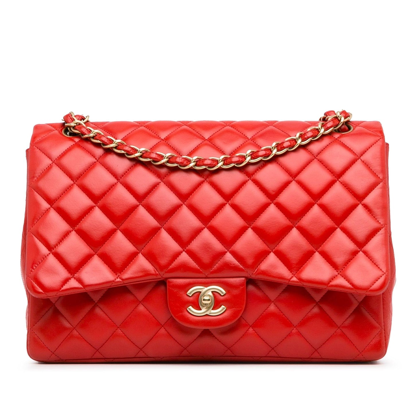 Chanel Maxi Classic Lambskin Single Flap SHG-utLlb3 Handbag