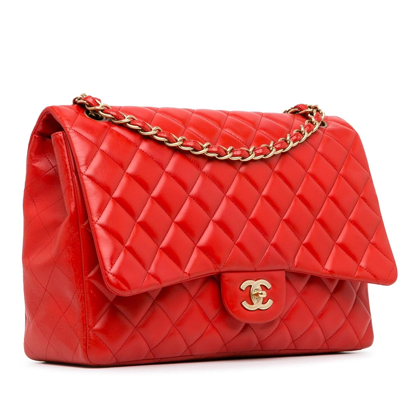 Chanel Maxi Classic Lambskin Single Flap SHG-utLlb3 Handbag