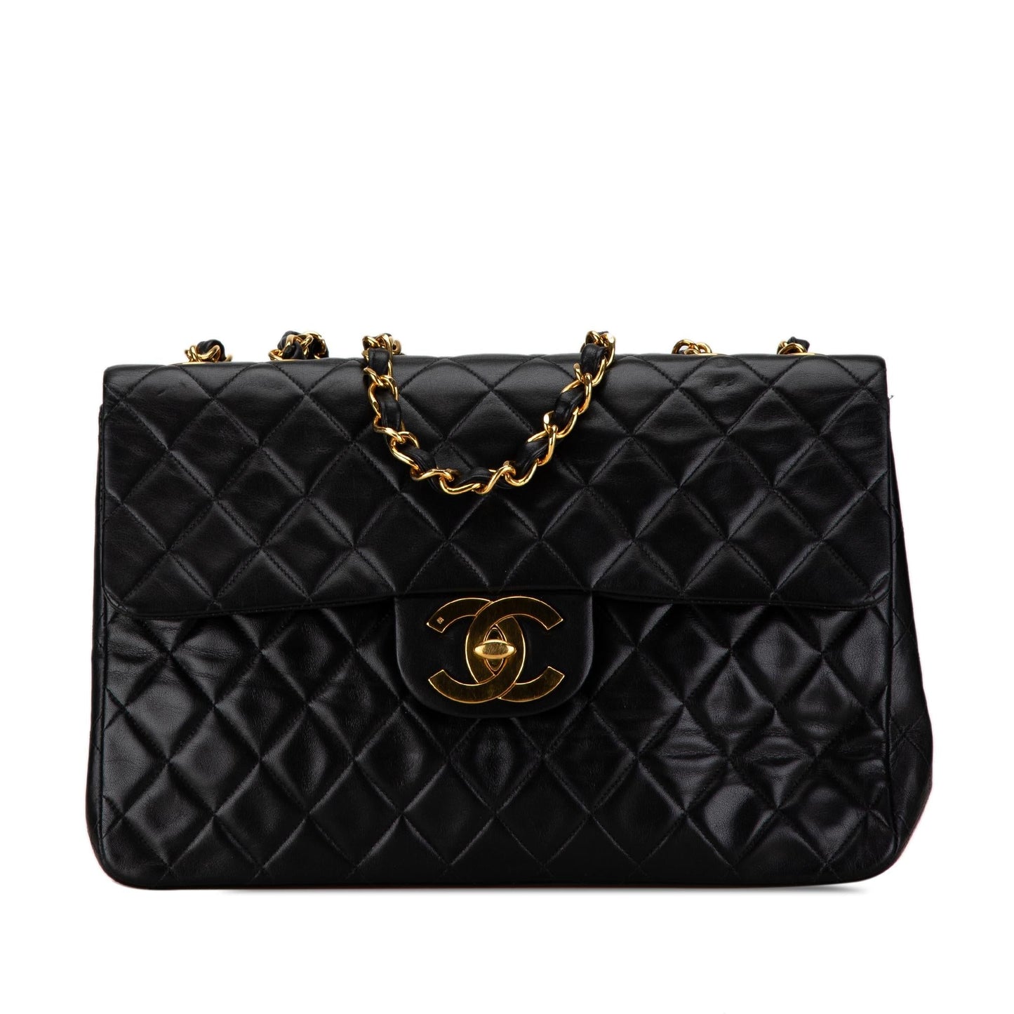 Chanel Maxi Classic Lambskin Single Flap SHG-kQKahZ Handbag