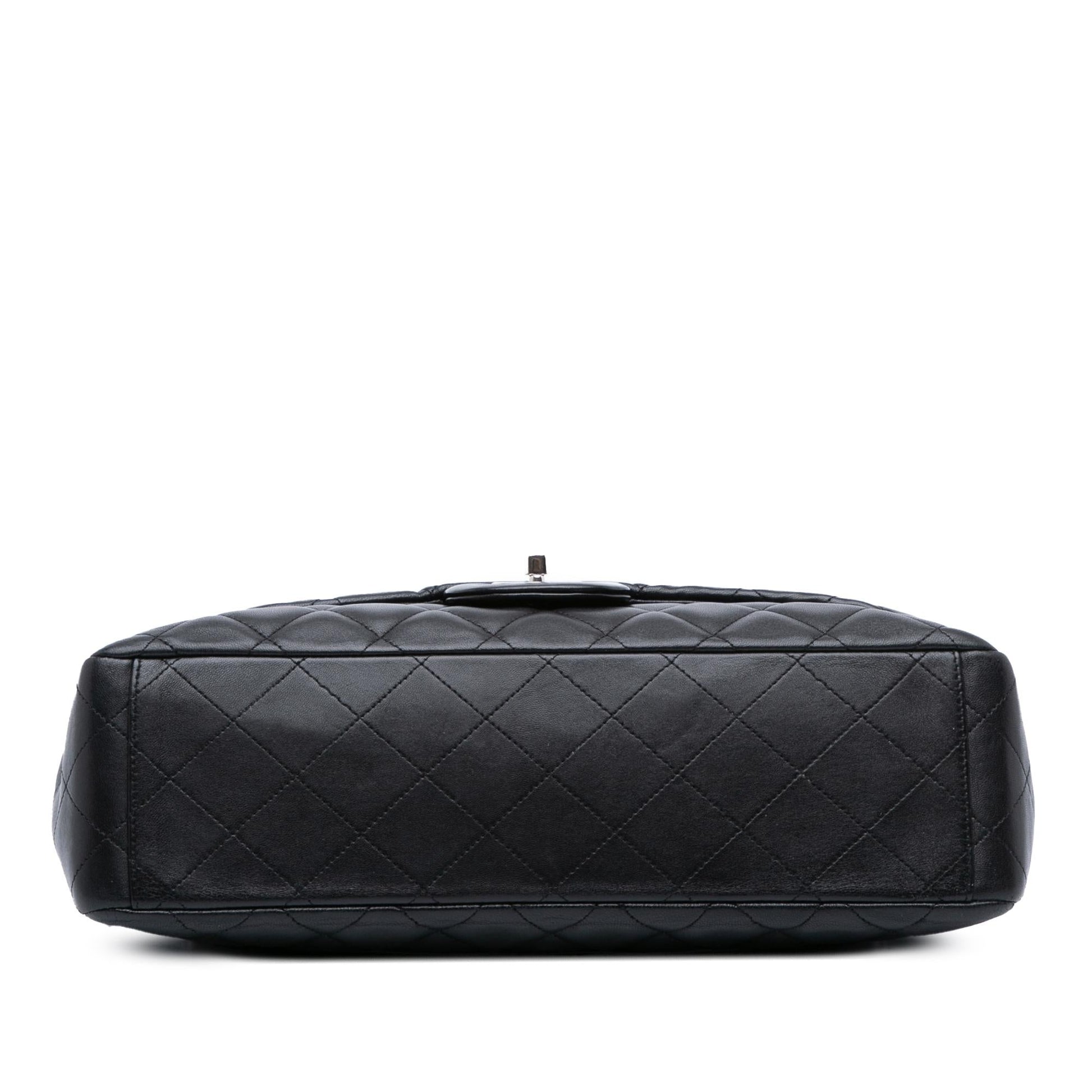 Chanel Maxi Classic Lambskin Single Flap Handbag