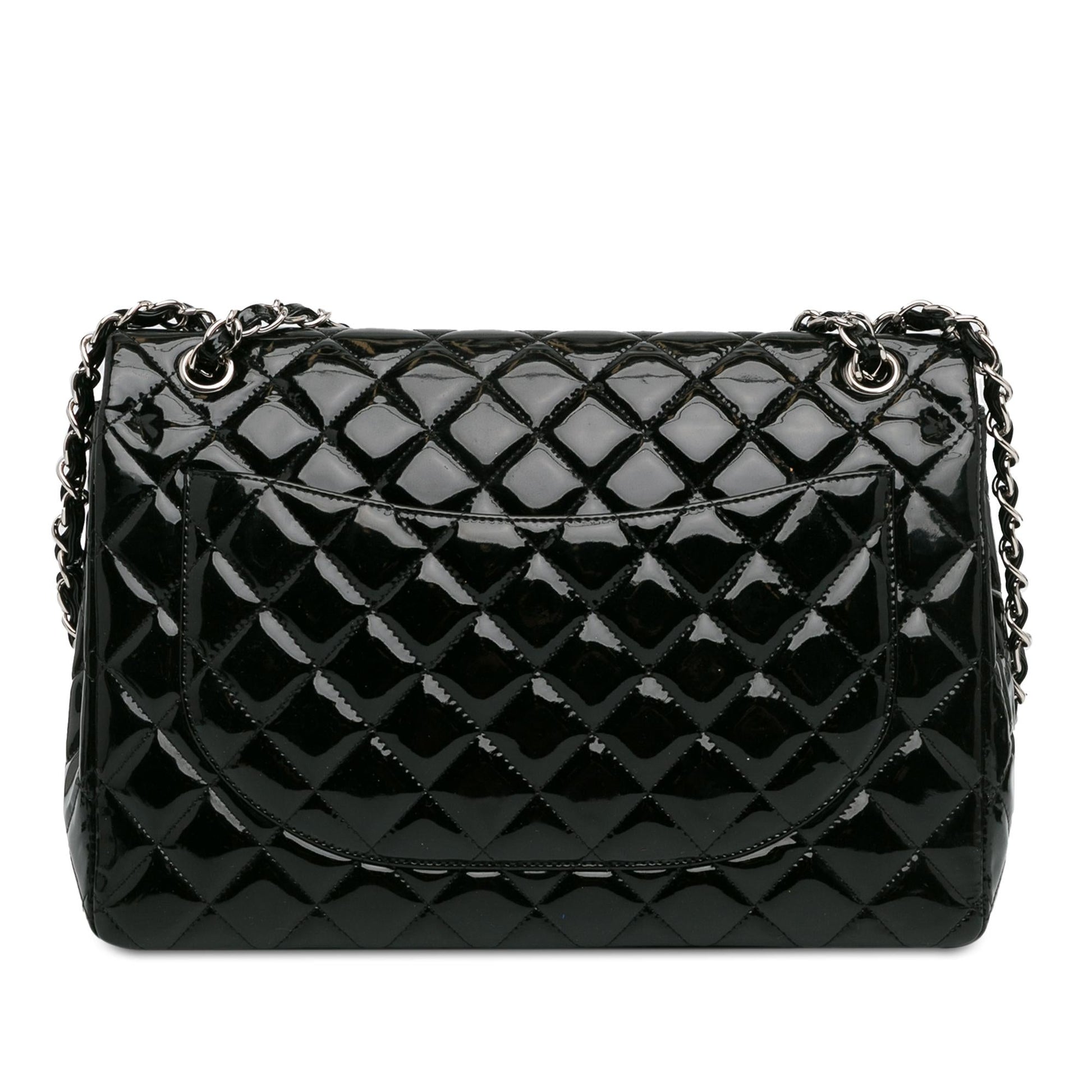 Chanel Maxi Classic Patent Double Flap SHG-ZO43LK Handbag