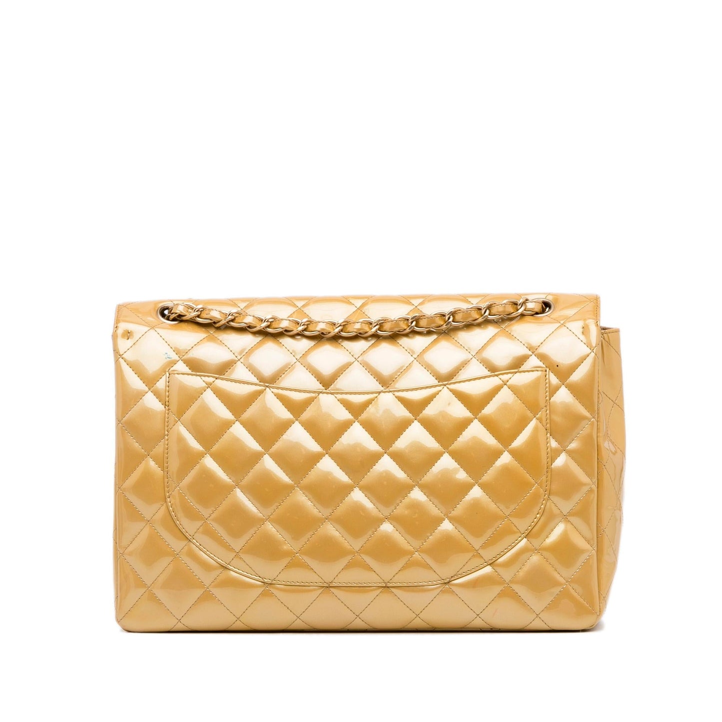 Chanel Maxi Classic Patent Single Flap SHG-k2qrcs Handbag