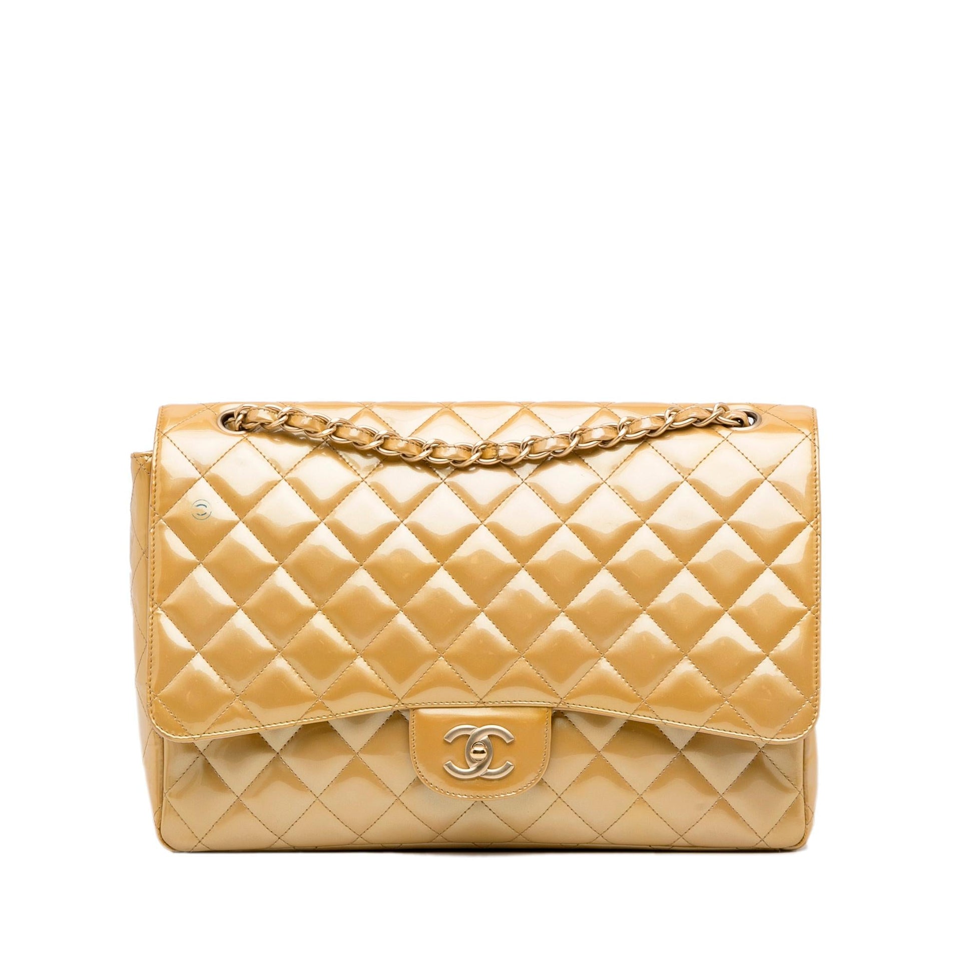 Chanel Maxi Classic Patent Single Flap SHG-k2qrcs Handbag