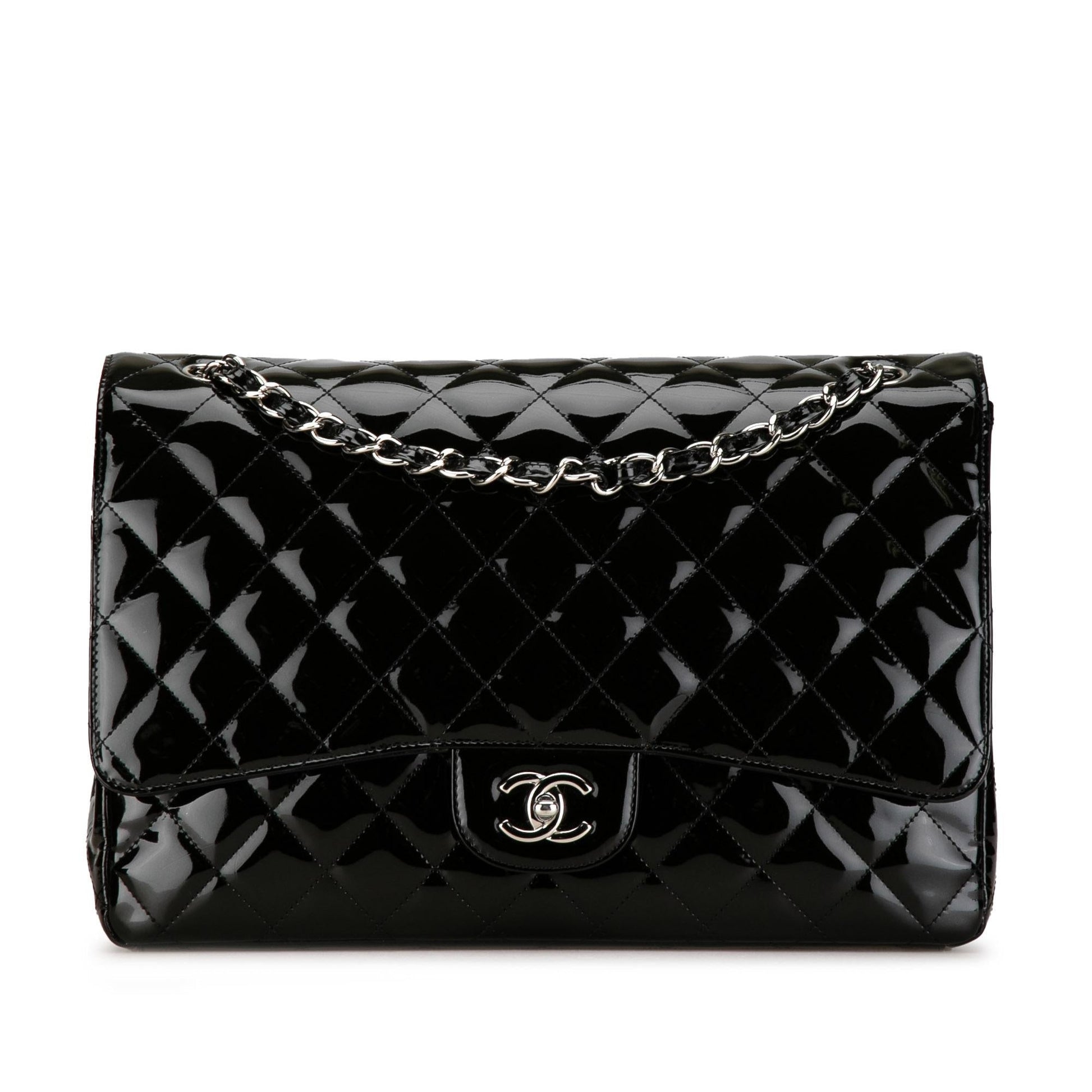 Chanel Maxi Classic Patent Single Flap SHG-eigFNa Handbag