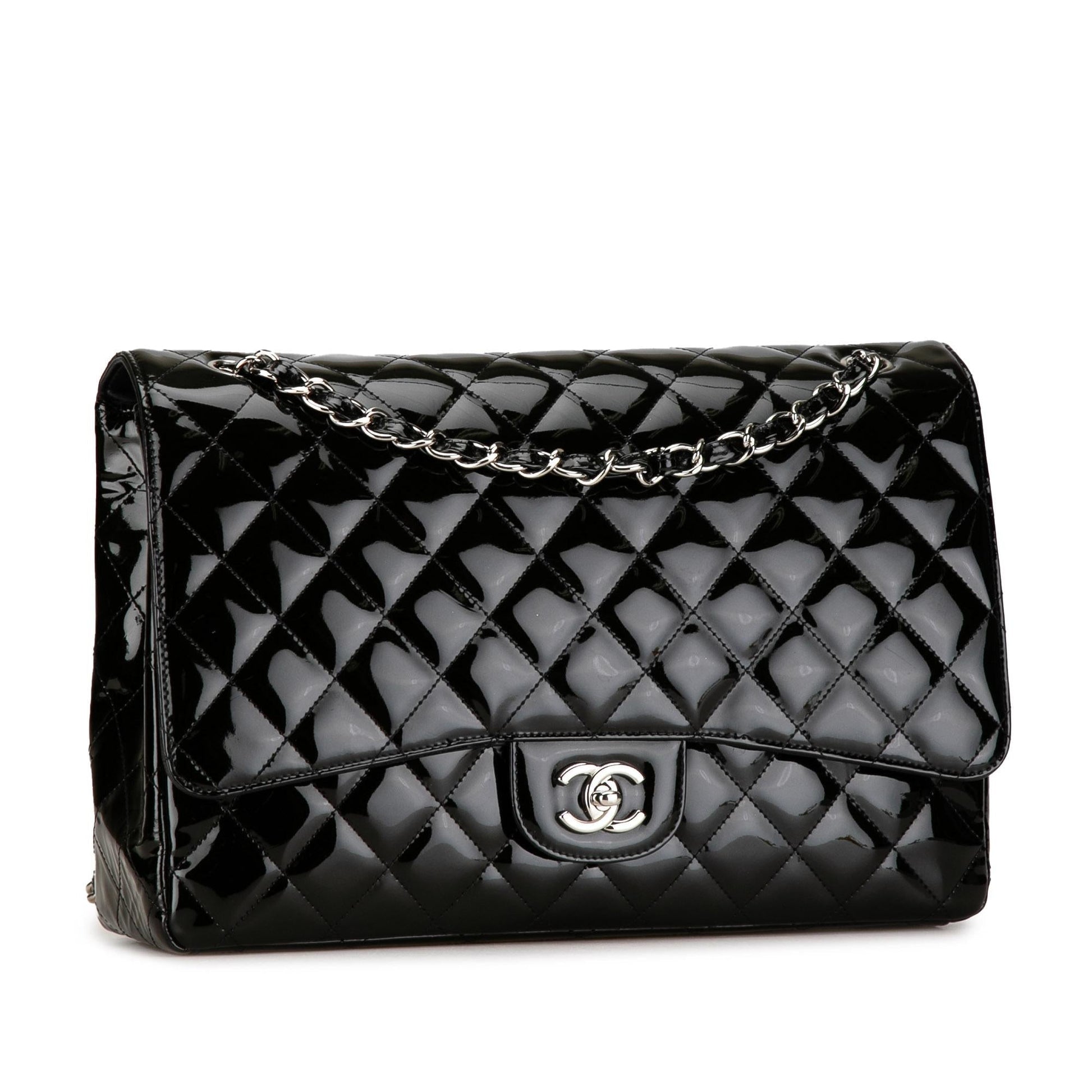 Chanel Maxi Classic Patent Single Flap SHG-eigFNa Handbag