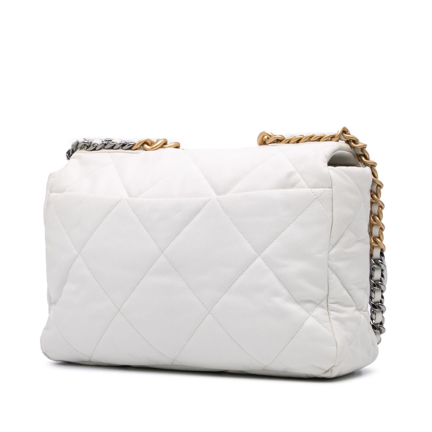 Chanel Maxi Lambskin 19 Flap Handbag 19 Flap