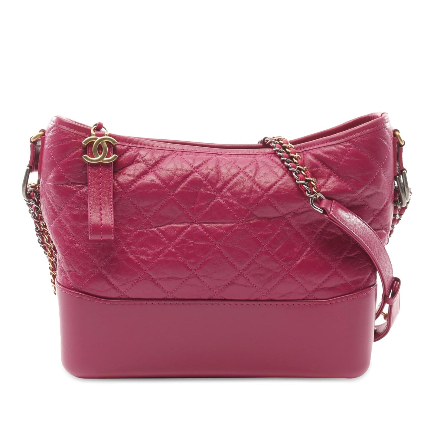 Chanel Aged Calfskin Gabrielle Crossbody Bag