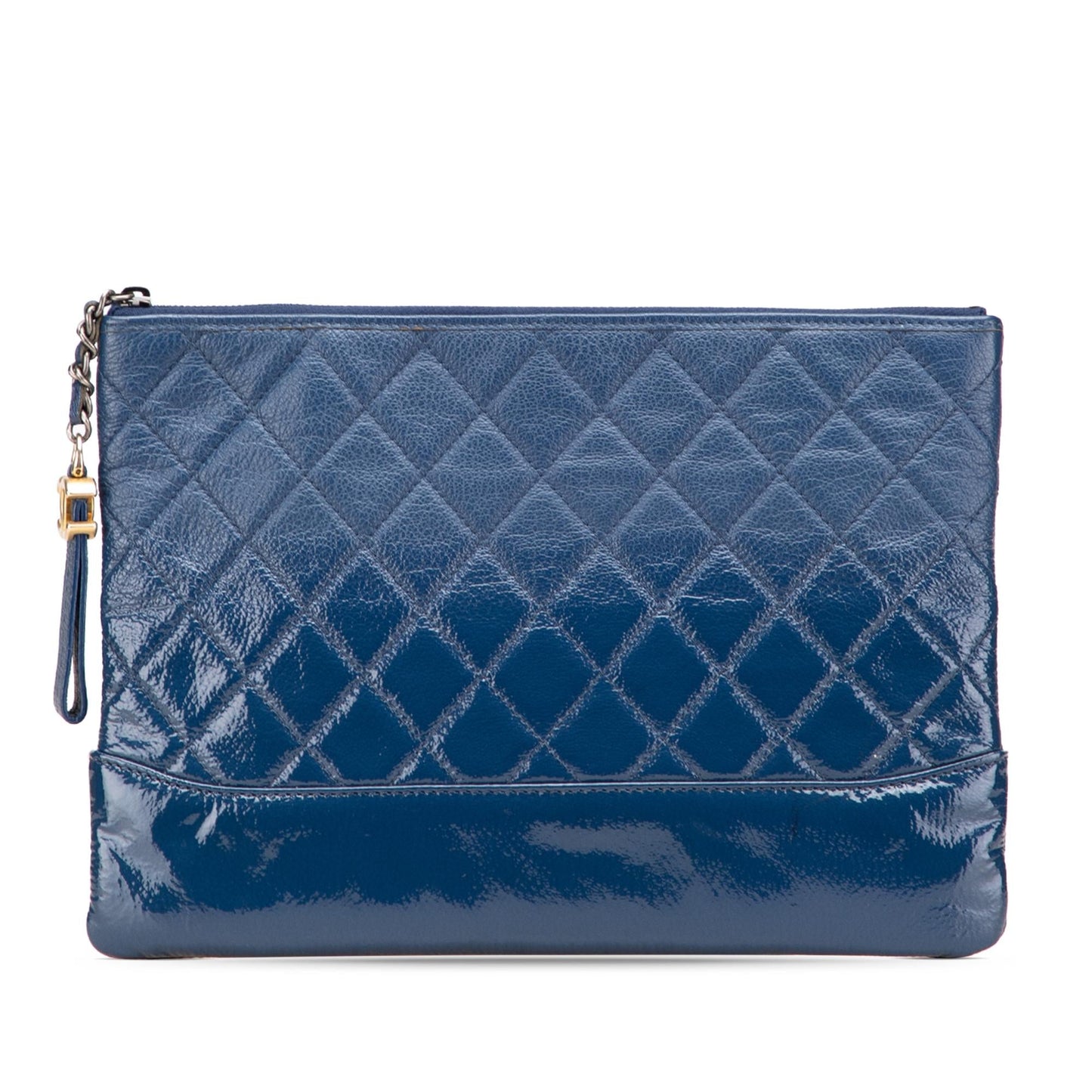 Chanel Aged Calfskin Gabrielle O Clutch Bag