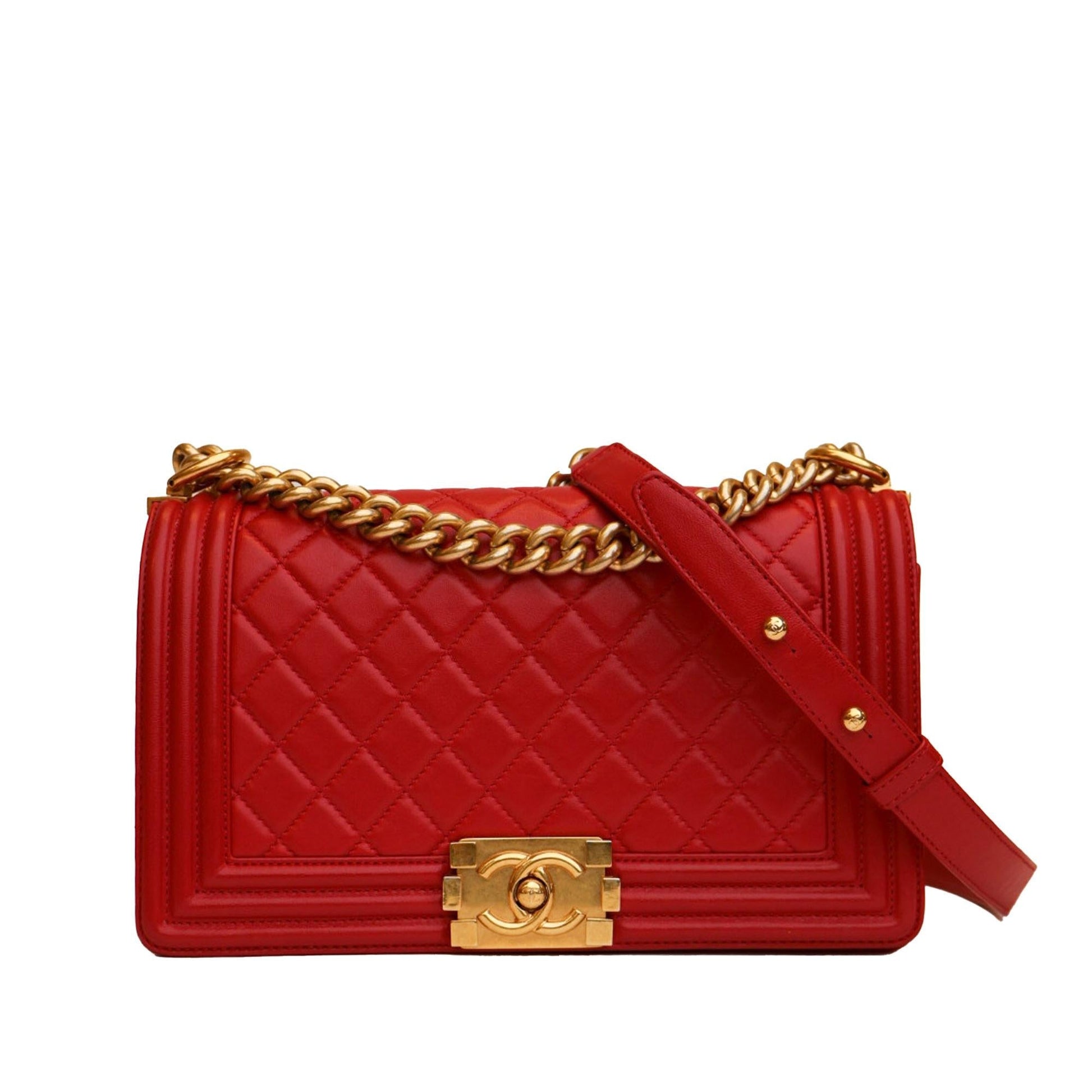 Chanel Boy Flap SHG-5hHM2a Shoulder Bag