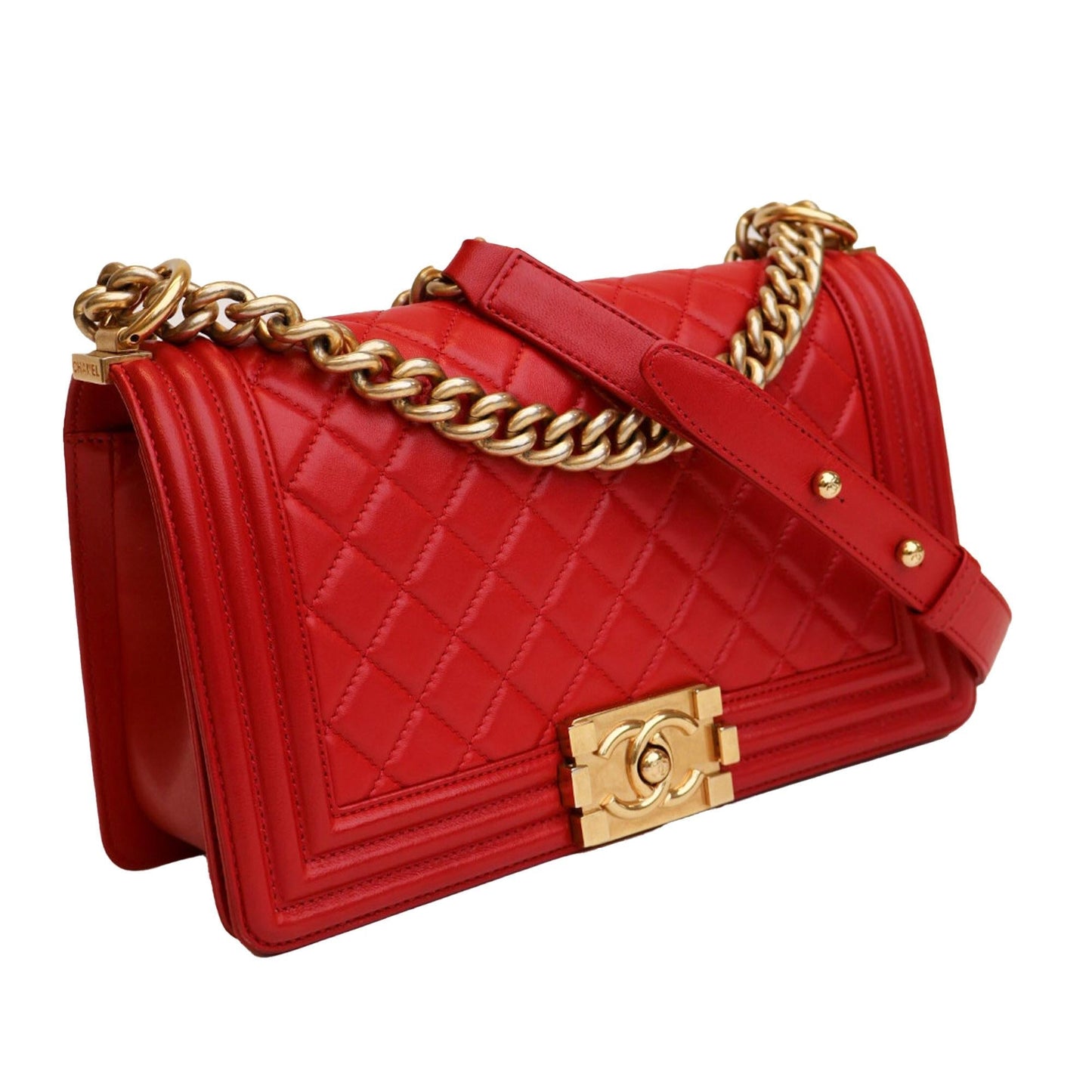 Chanel Boy Flap SHG-5hHM2a Shoulder Bag