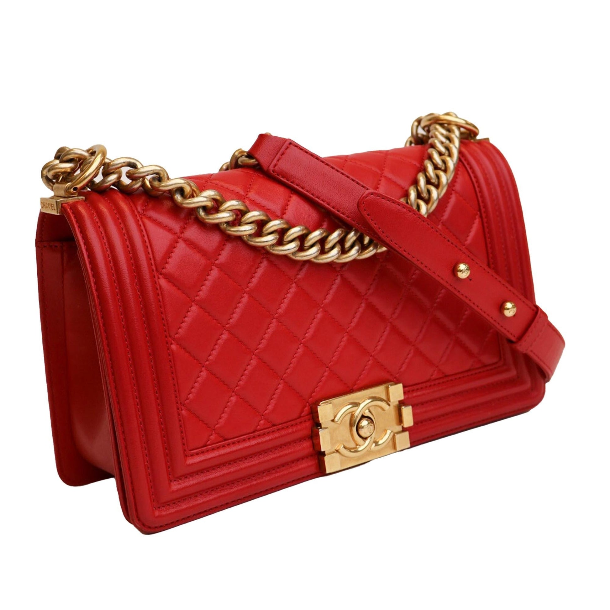 Chanel Boy Flap SHG-5hHM2a Shoulder Bag