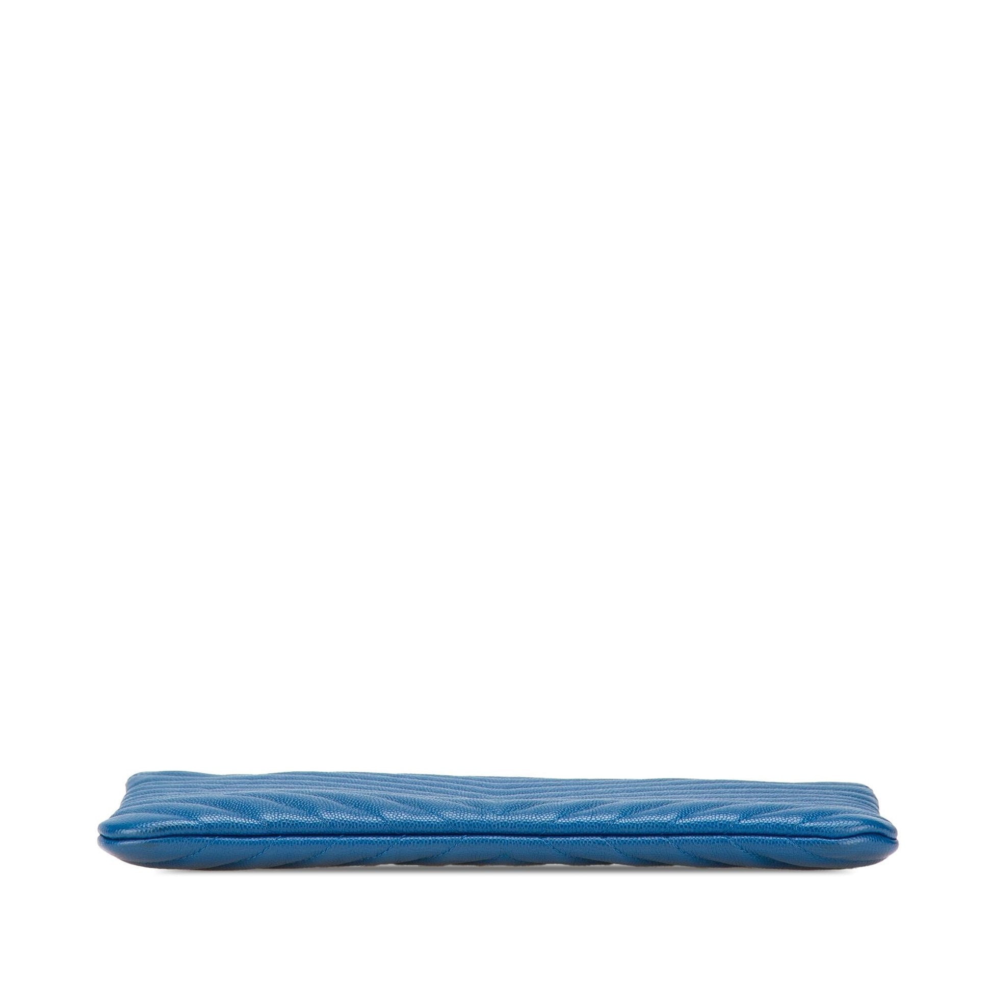 Chanel CC Chevron Caviar O Clutch Bag Clutch 1