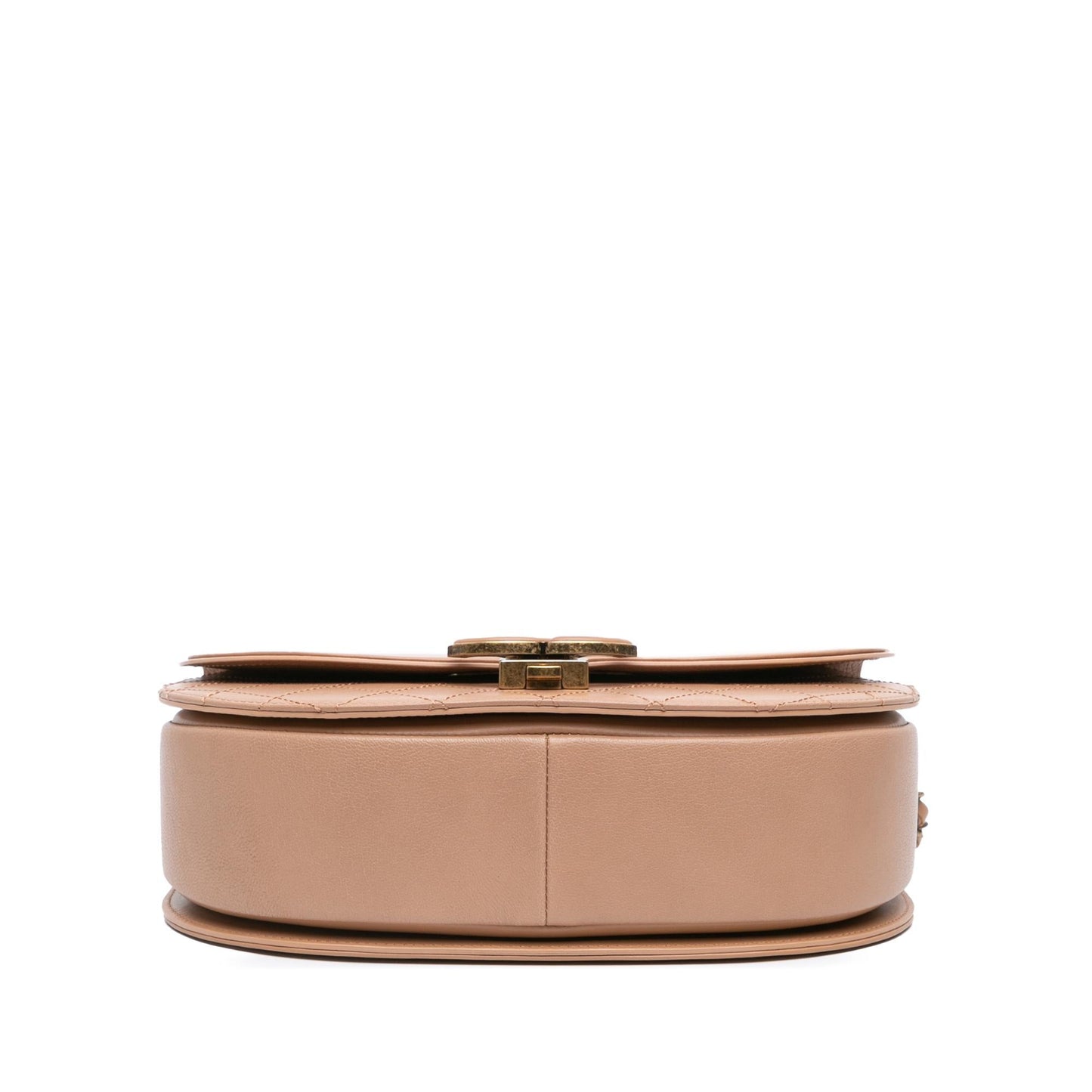 Chanel Calfskin Coco Curve Flap Handbag
