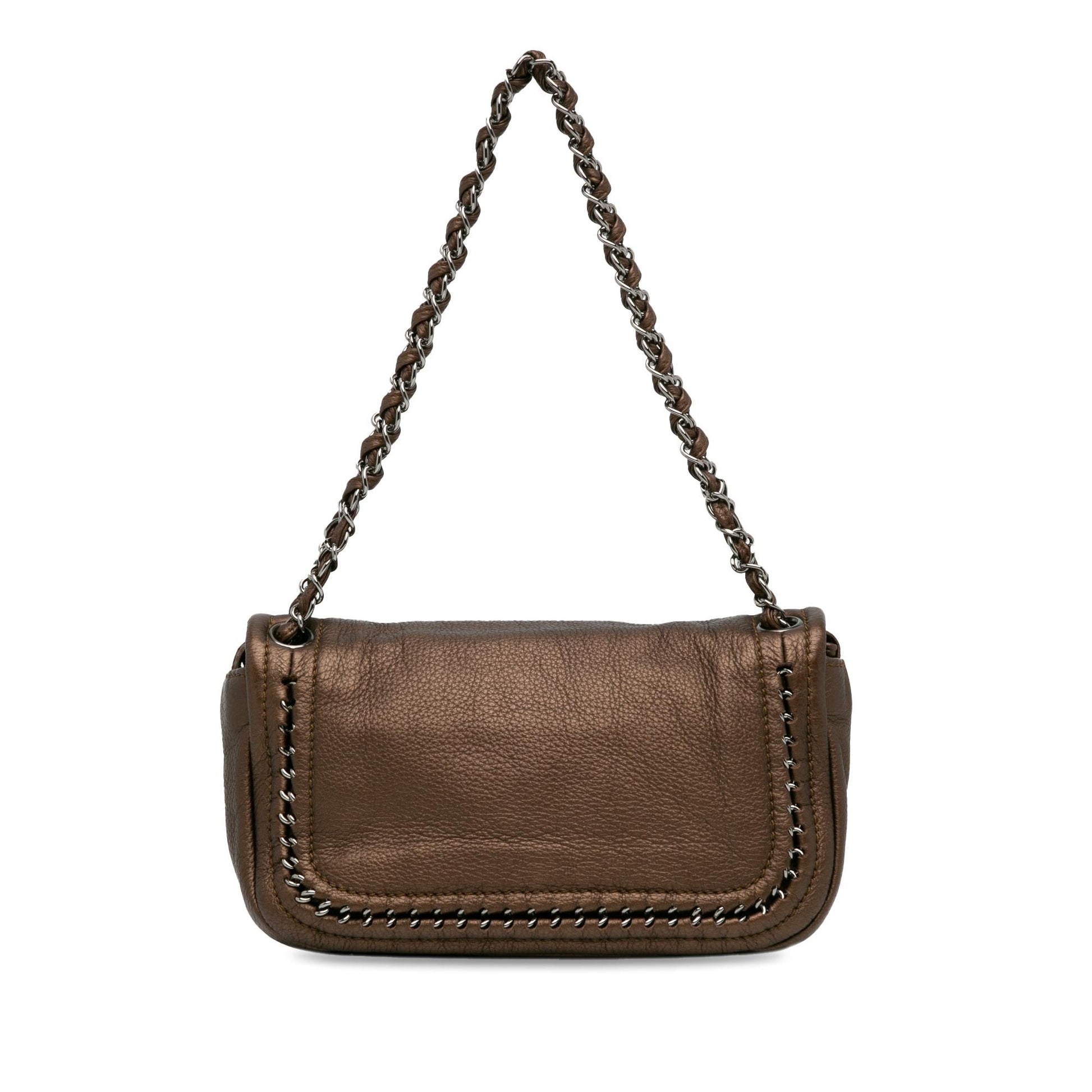 Chanel Medium Calfskin Luxe Ligne Flap (Shg-Mw3Wxl) Bag