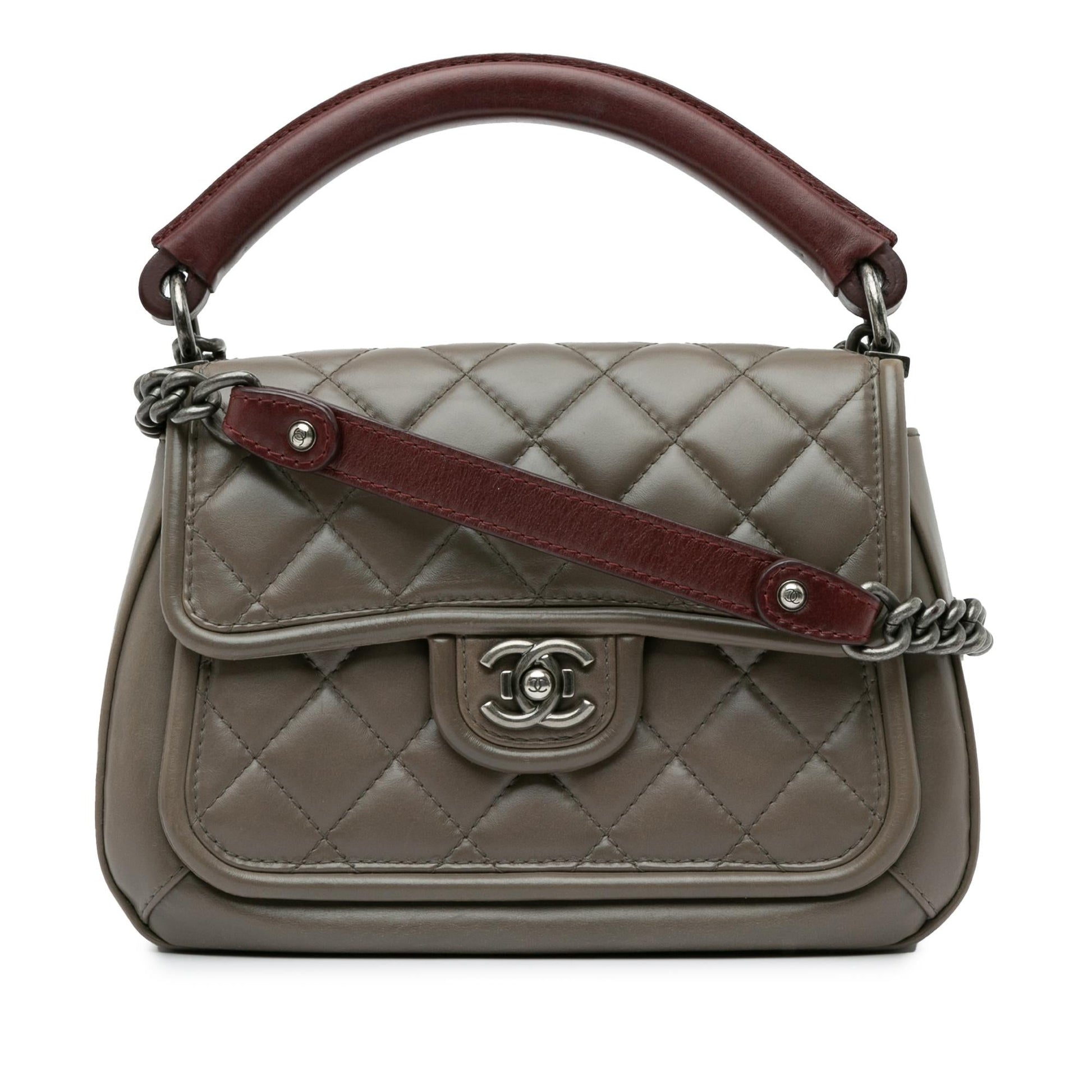 Chanel Calfskin Prestige Flap SHG-76oR8R Handbag