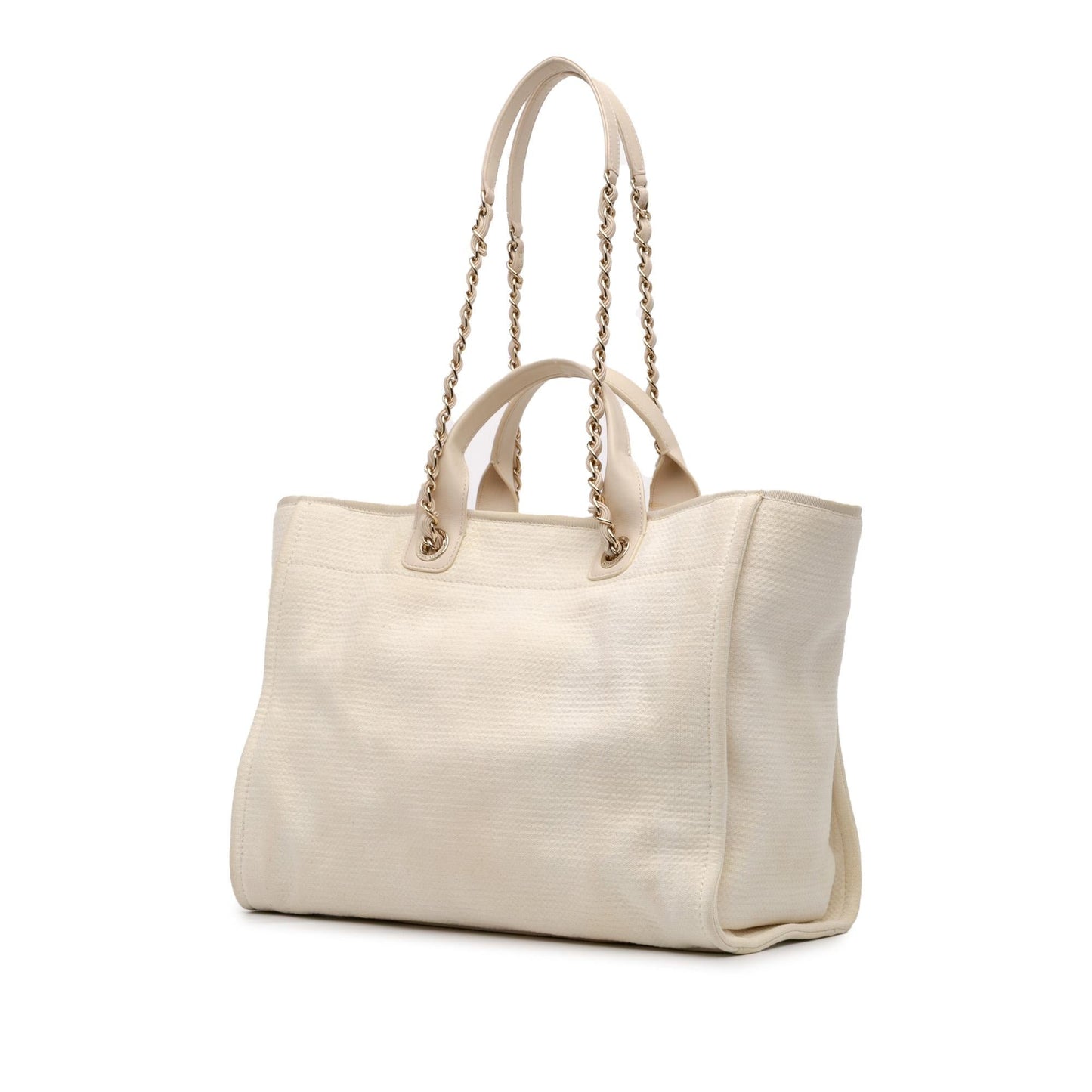 Chanel Deauville Canvas Tote Bag Deauville Tote