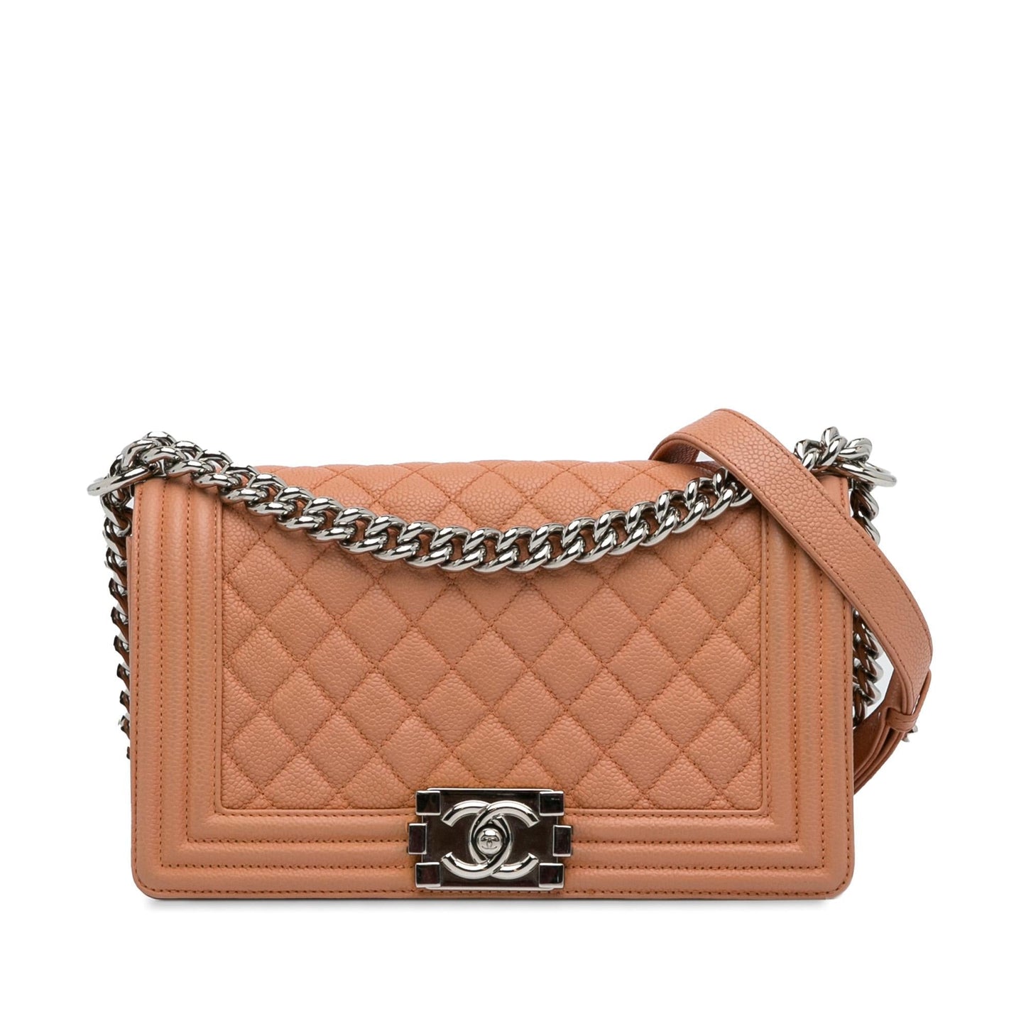 Chanel Caviar Boy Flap SHG-MIAPNv Shoulder Bag