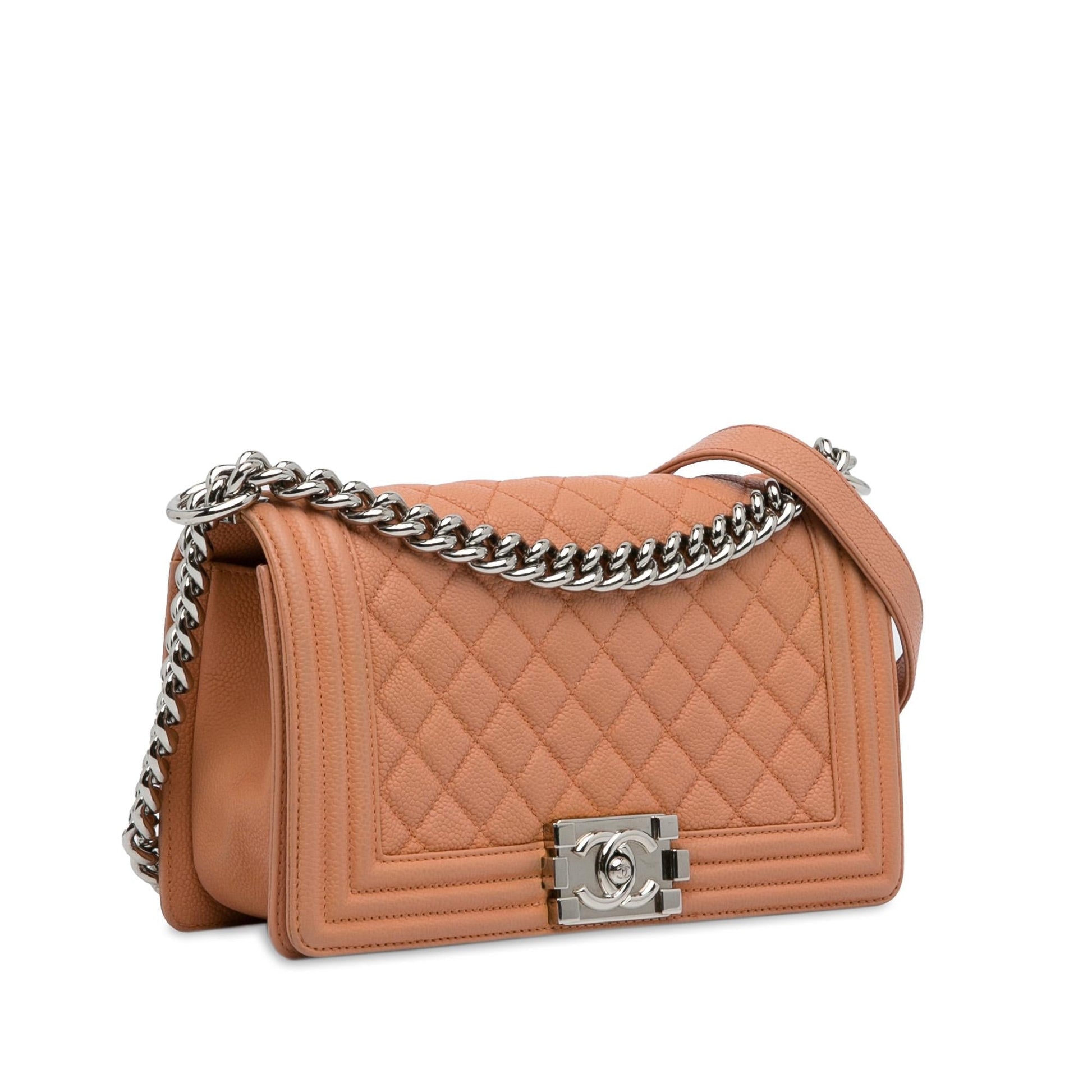 Chanel Caviar Boy Flap SHG-MIAPNv Shoulder Bag