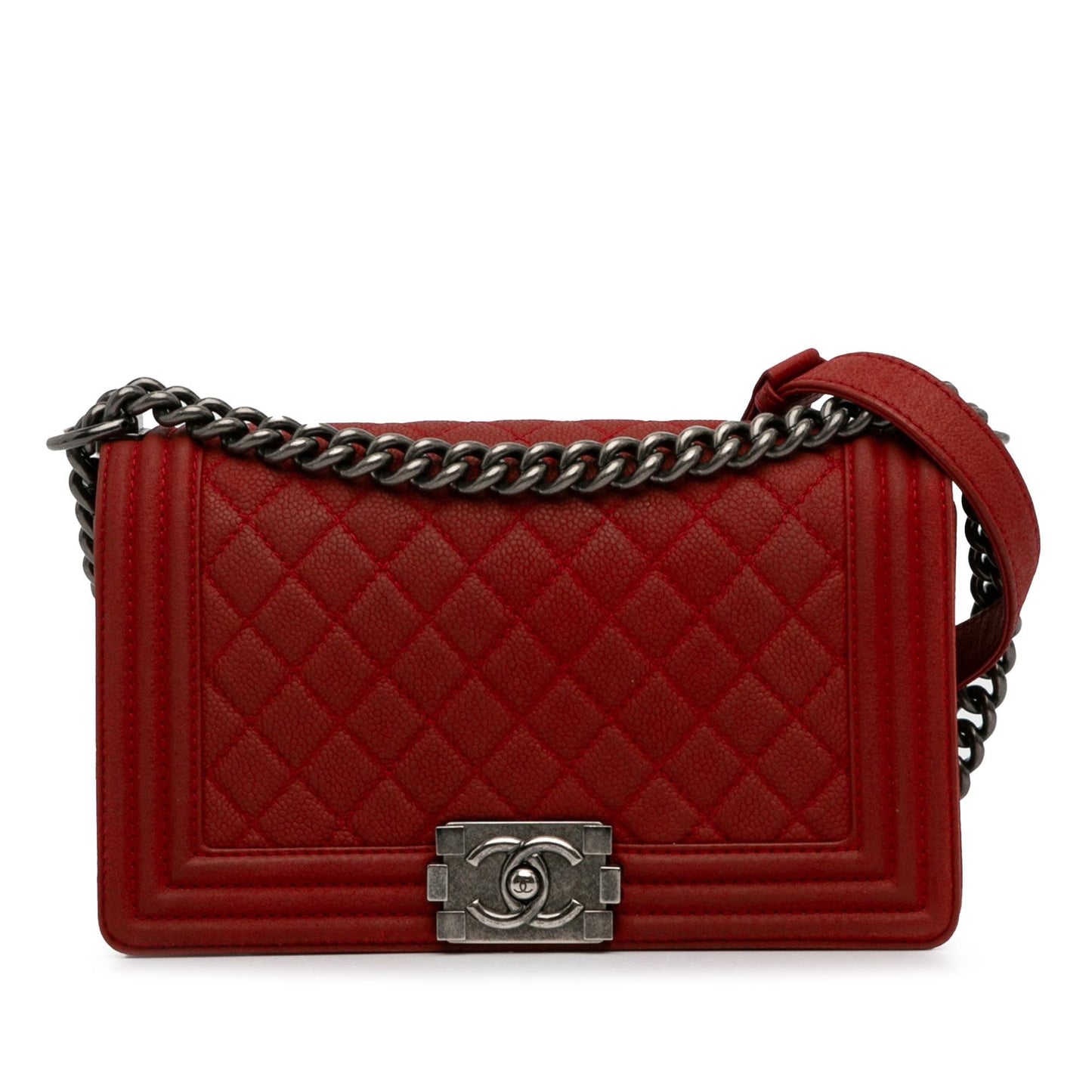 Chanel Caviar Boy Flap Shoulder Bag Shg Wjpoqg