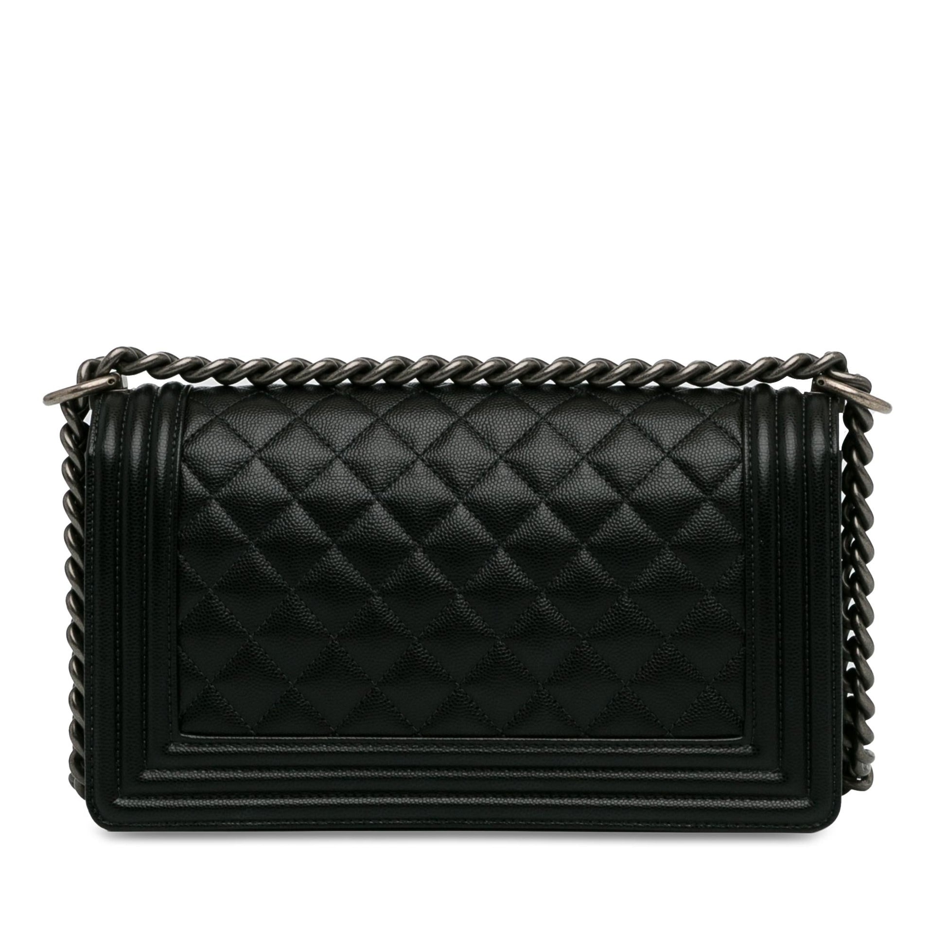Chanel Medium Caviar Boy Flap (Shg-Lwj9Nz) Bag