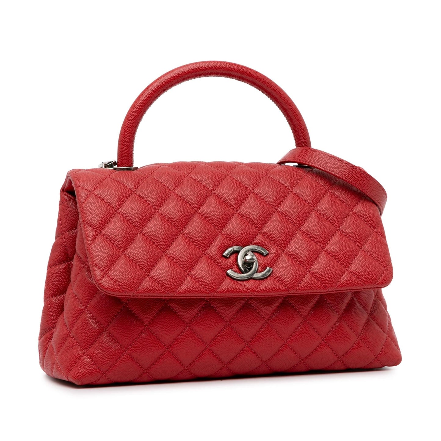Chanel Caviar Coco Top Handle SHG-spt5wK Handbag