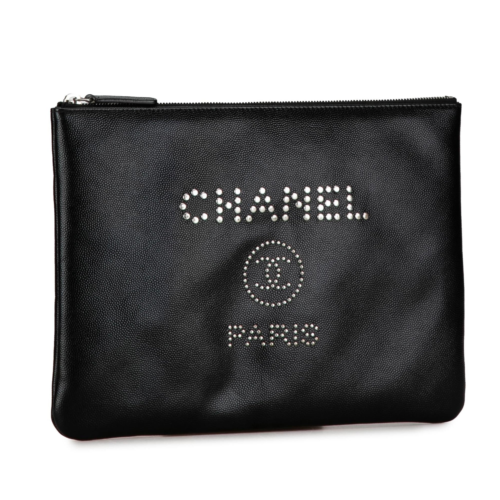 Chanel Medium Caviar Deauville Pouch (Shg-X91Xsy) Bag