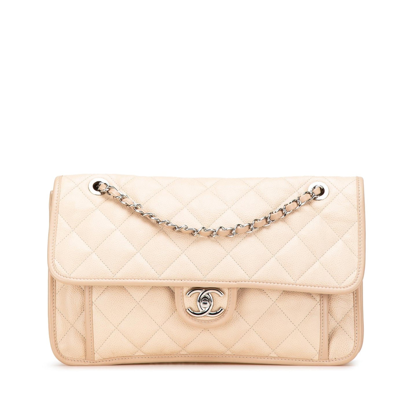 Chanel Caviar French Riviera Flap Handbag