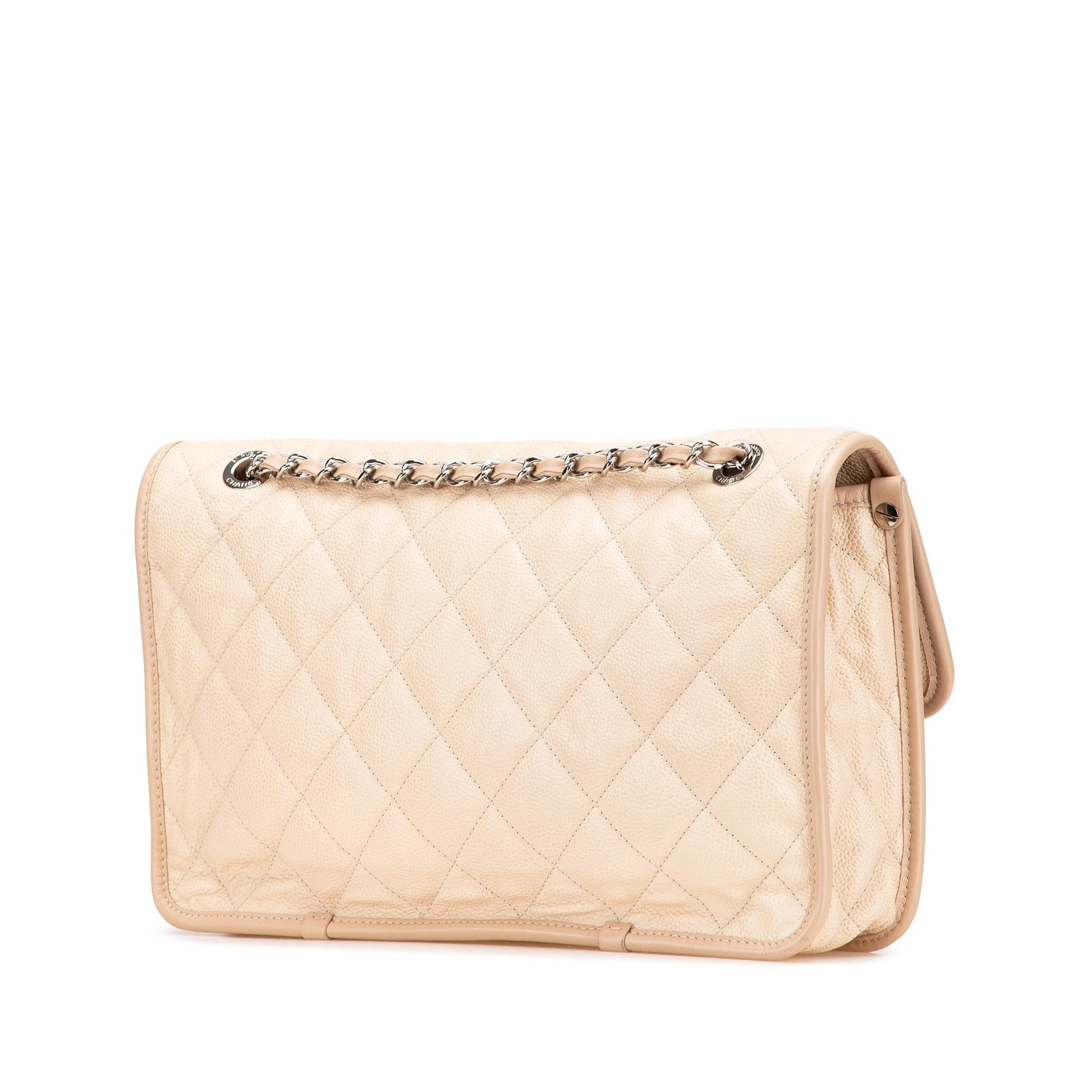 Chanel Caviar French Riviera Flap Handbag