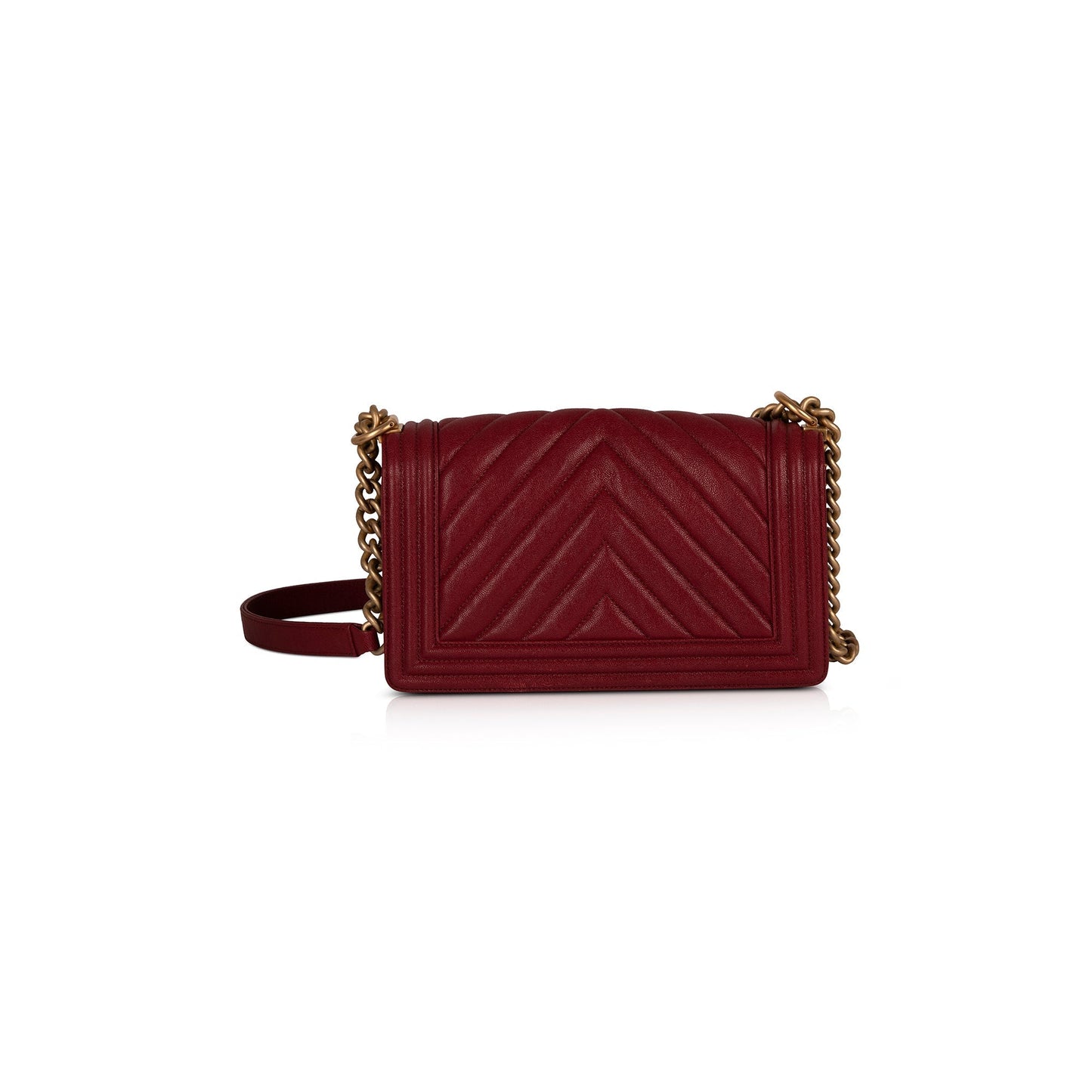 Chanel Chevron Boy Travel Bag