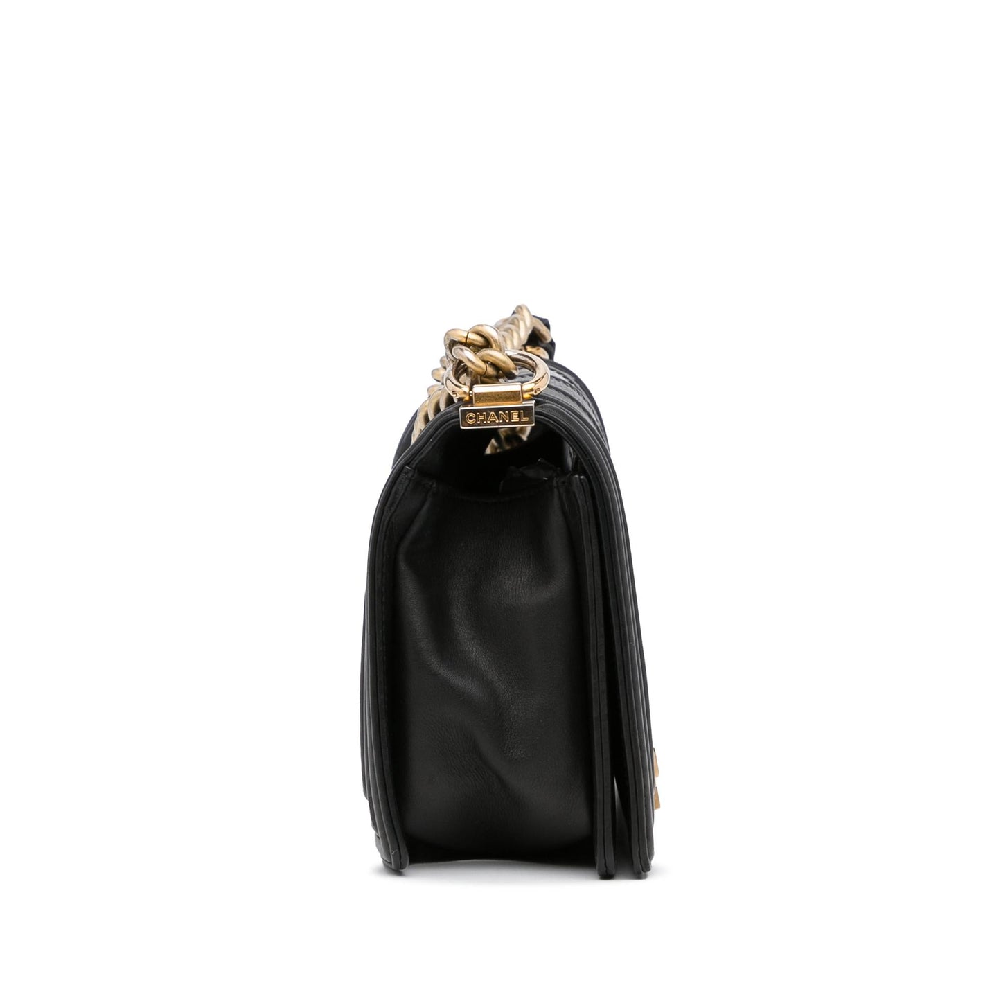 Chanel Chevron Boy Flap SHG-o7S6GH Handbag