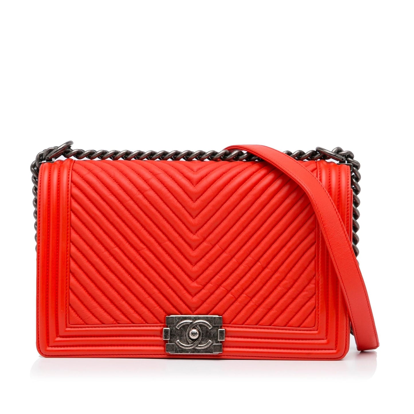 Chanel Chevron Boy Flap SHG-xV4x6z Handbag