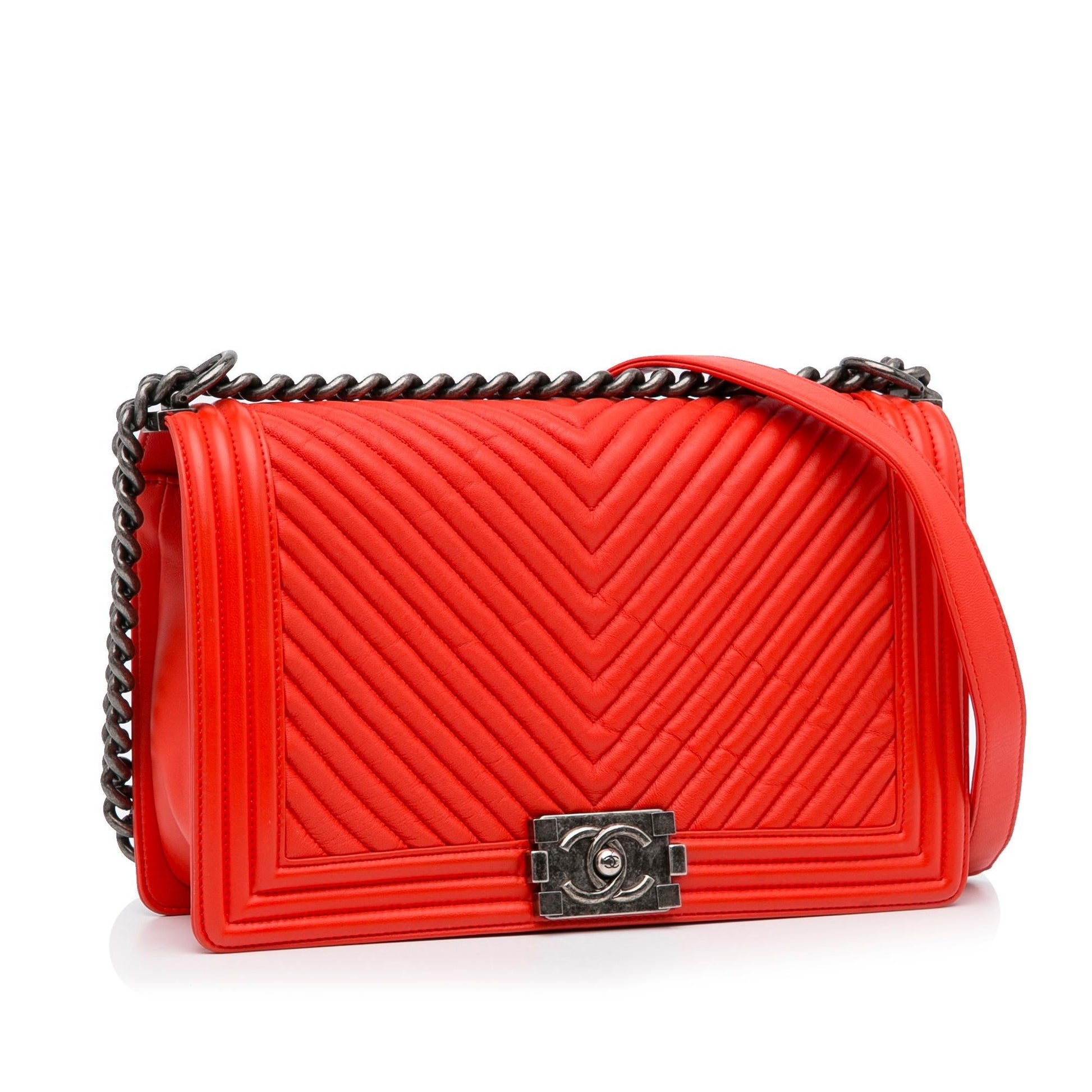 Chanel Chevron Boy Flap SHG-xV4x6z Handbag