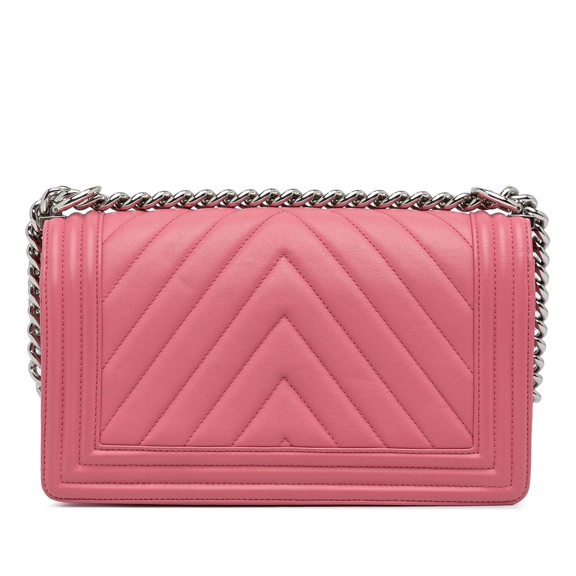 Chanel Chevron Boy Flap SHG-A6HoST Handbag