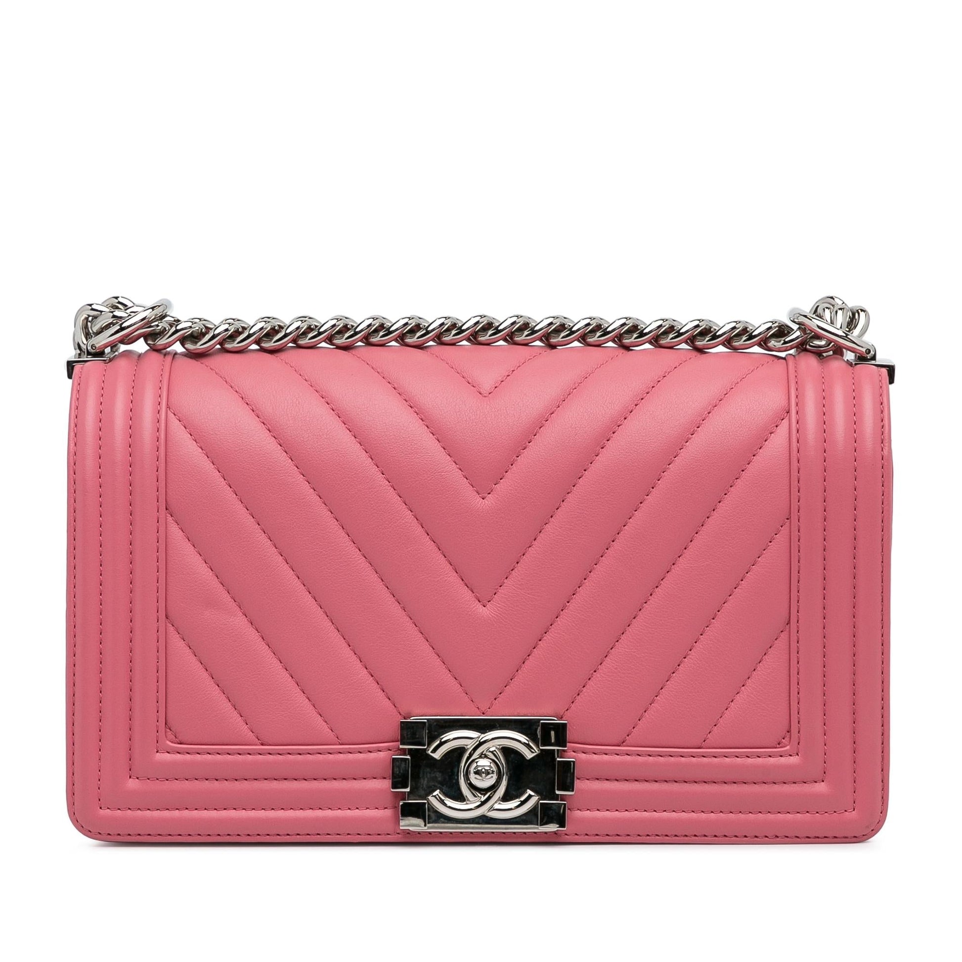 Chanel Chevron Boy Flap SHG-A6HoST Handbag