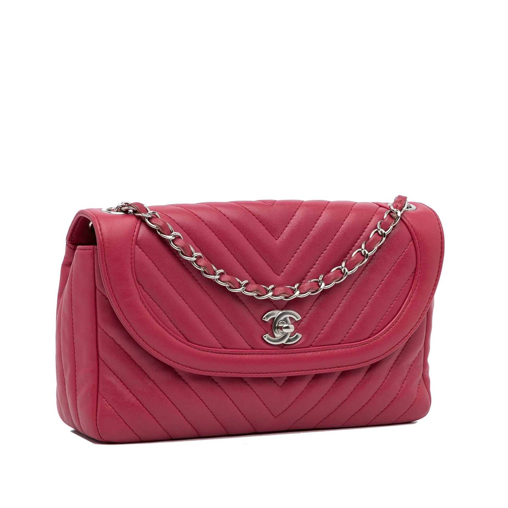 Chanel Chevron Single Flap SHG-4CNJVH Handbag