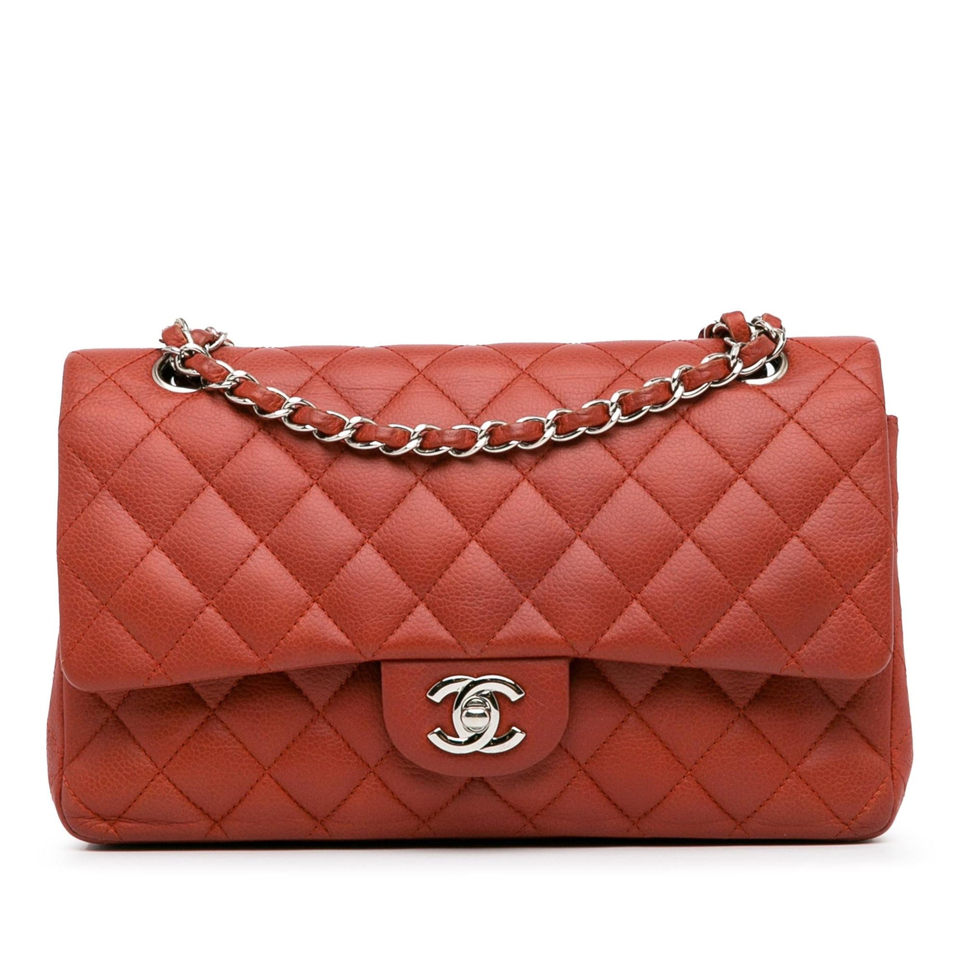 Chanel Medium Classic Caviar Double Flap (Shg-Tiofmv) Bag