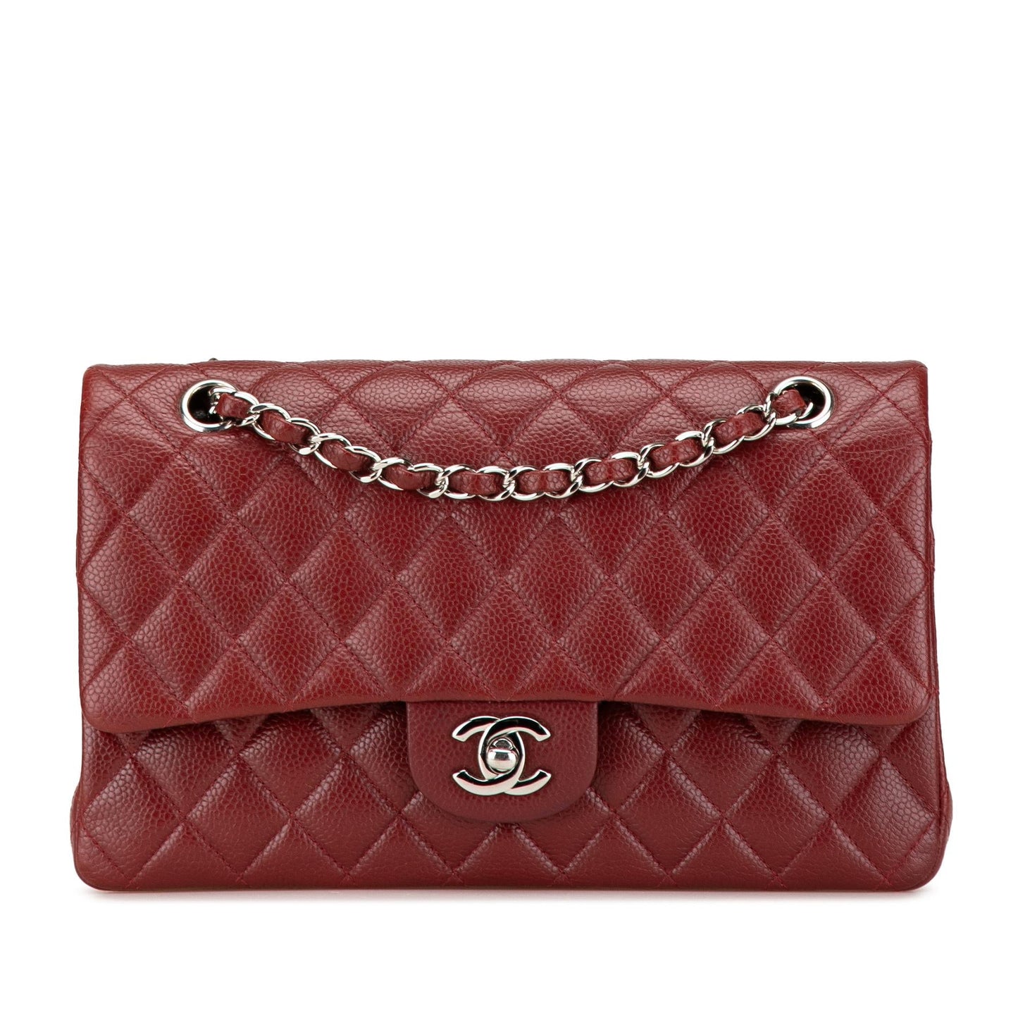 Chanel Classic Caviar Double Flap Handbag