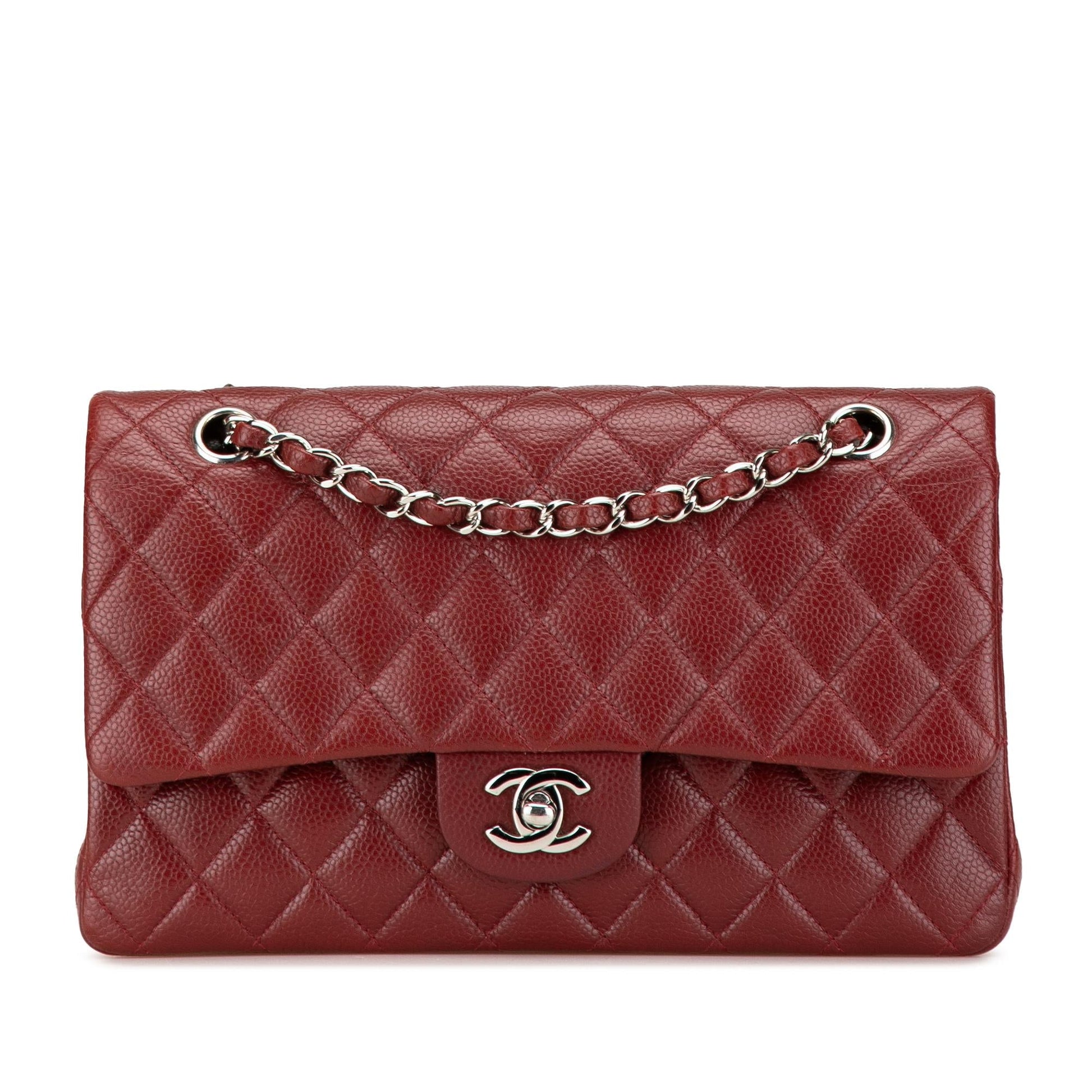 Chanel Classic Caviar Double Flap Handbag