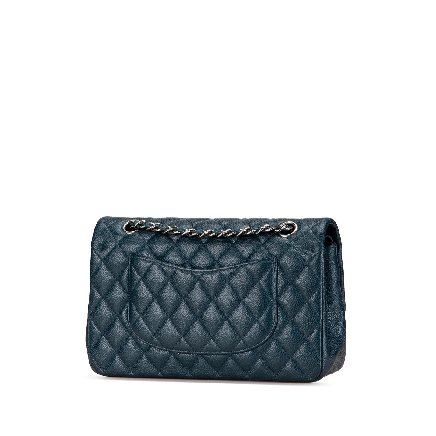 Chanel Classic Caviar Double Flap Handbag Shg Pttw0M