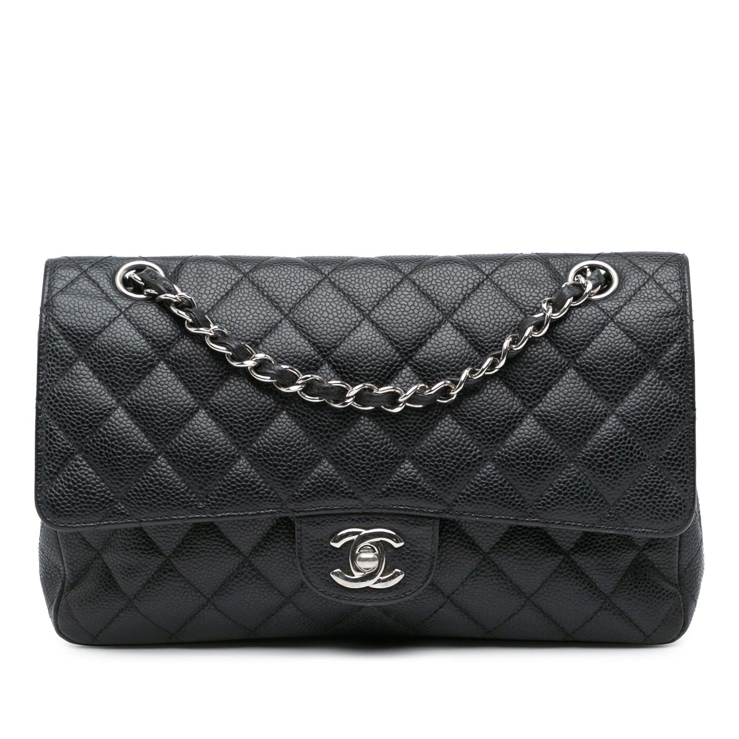 Chanel Classic Caviar Double Flap Handbag Double Flap
