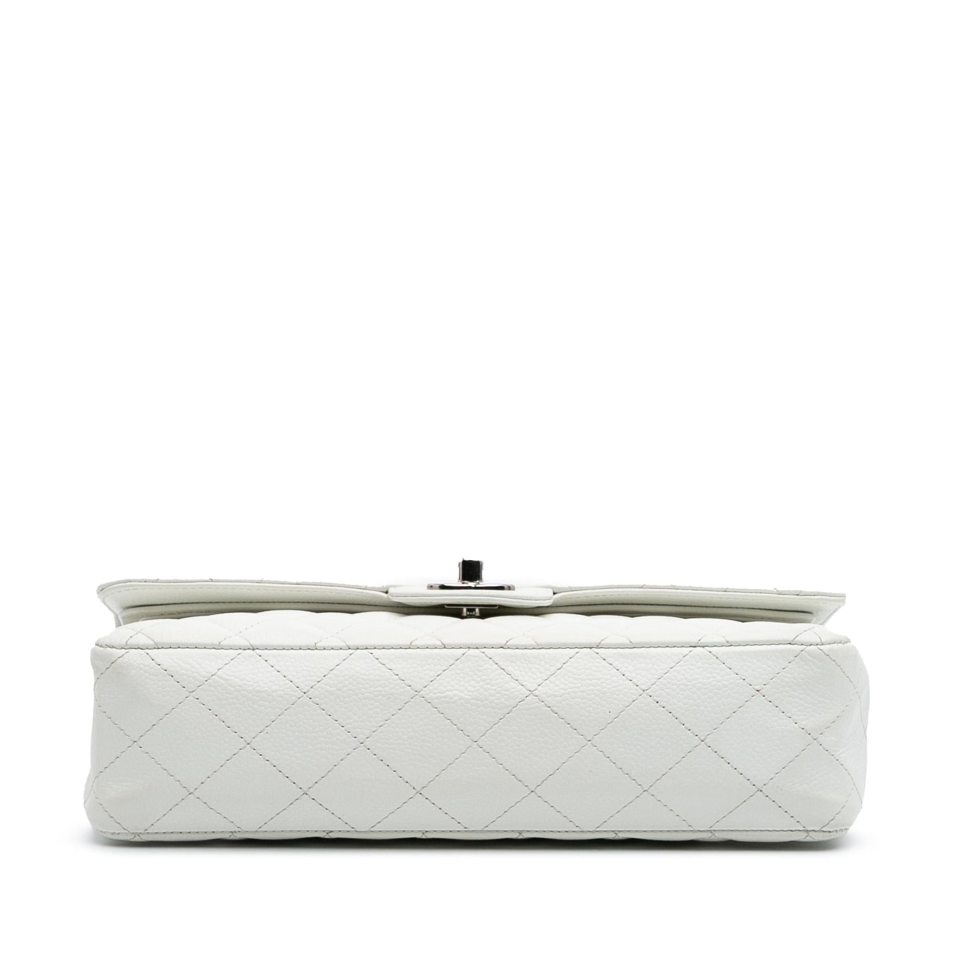 Chanel Classic Caviar Double Flap Handbag Flap 5