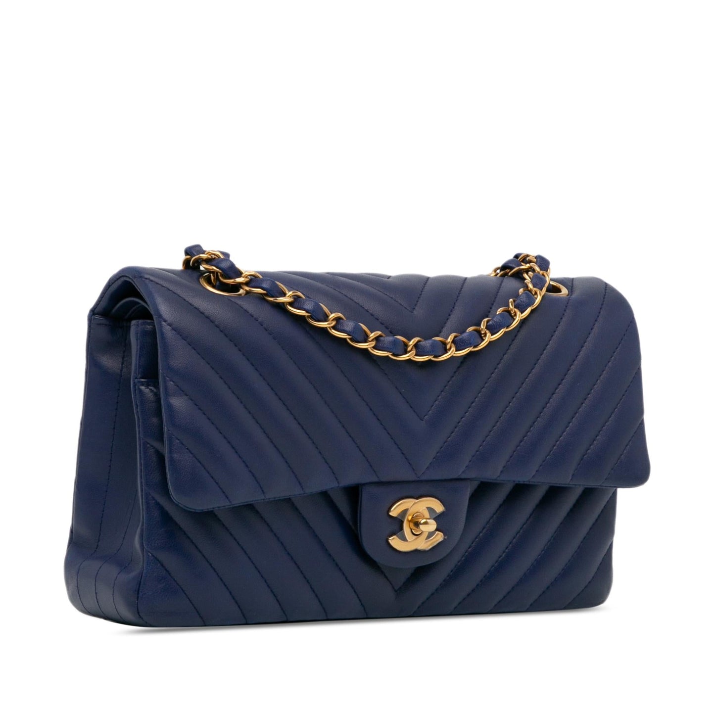 Chanel Classic Chevron Lambskin Double Flap SHG-HArZHX Handbag