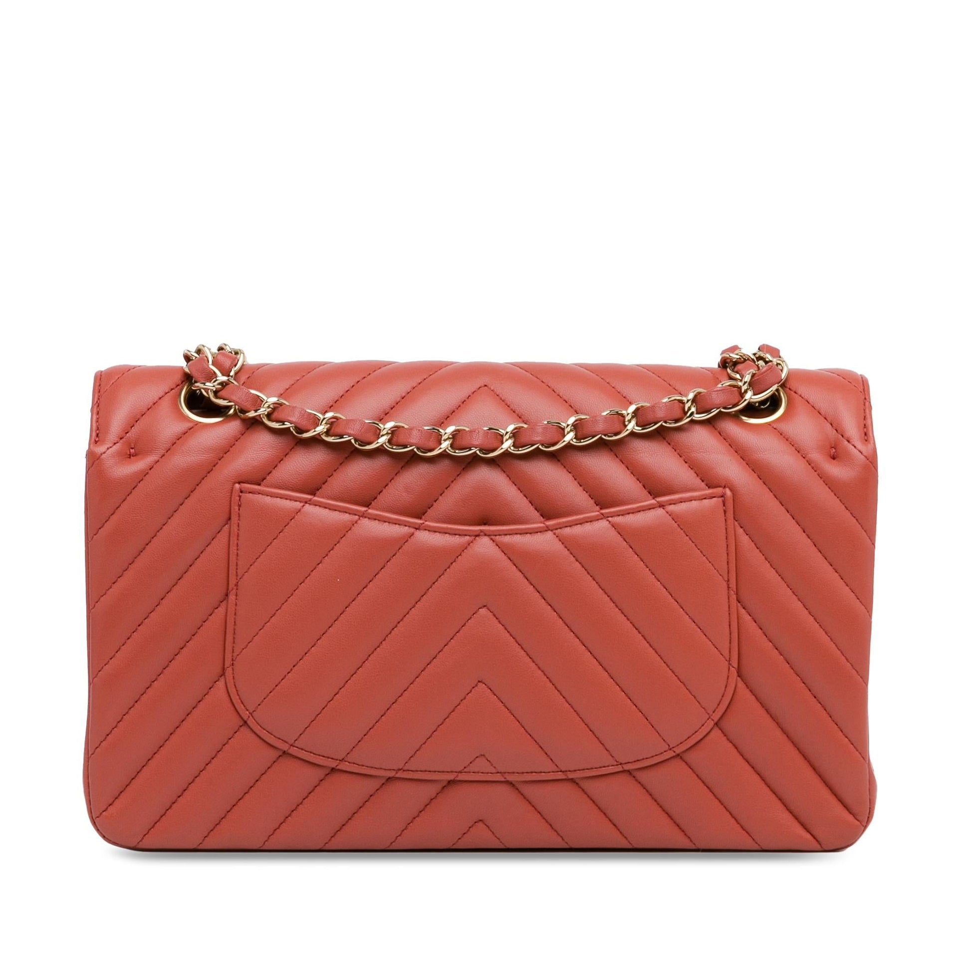Chanel Classic Chevron Lambskin Double Flap SHG-cwKVOo Handbag