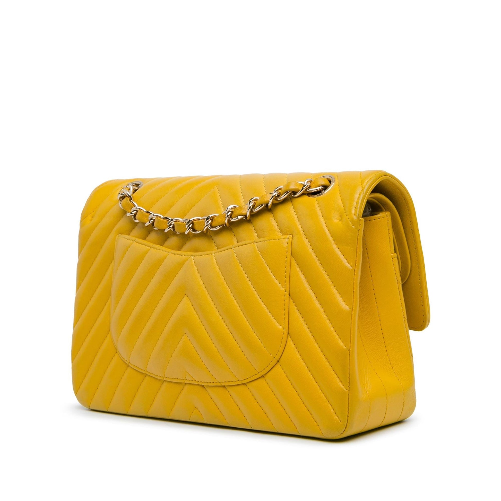 Chanel Classic Chevron Lambskin Double Flap SHG-uFNRNJ Handbag