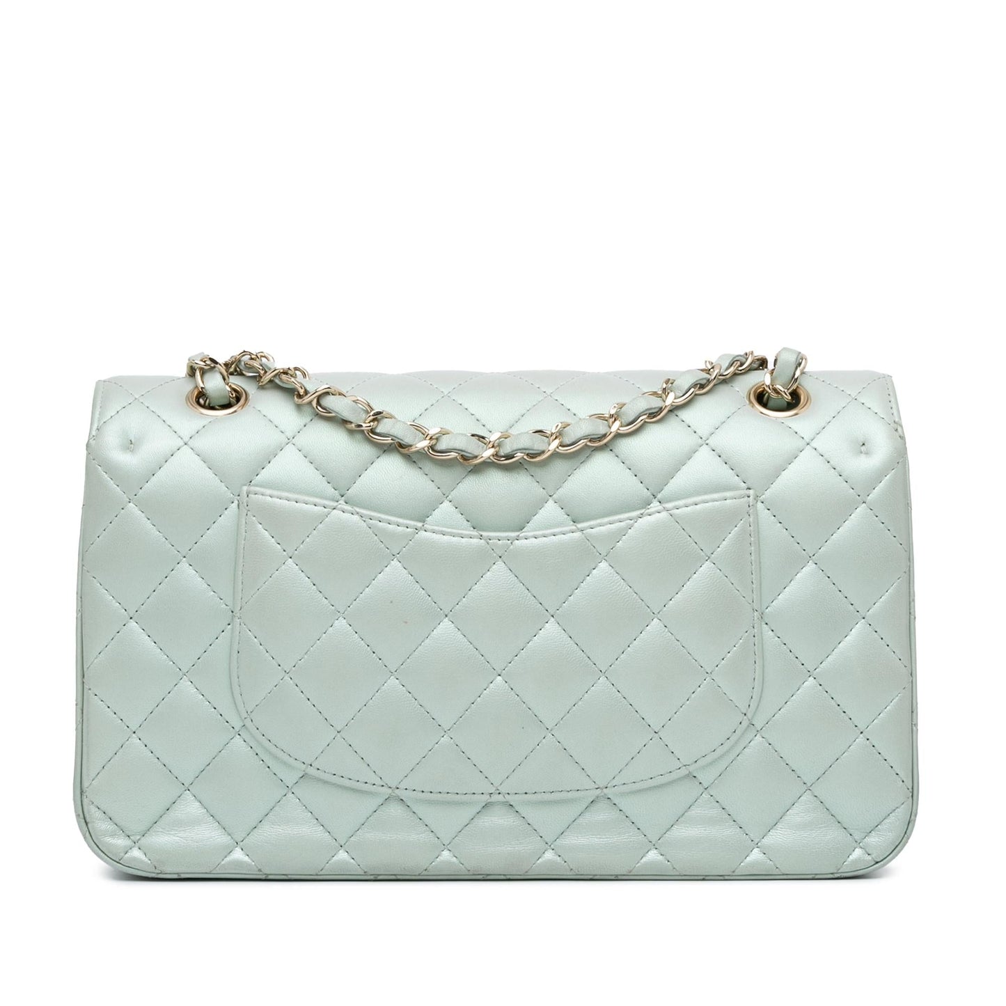 Chanel Classic Iridescent Lambskin Double Flap SHG-Ob6y5v Handbag