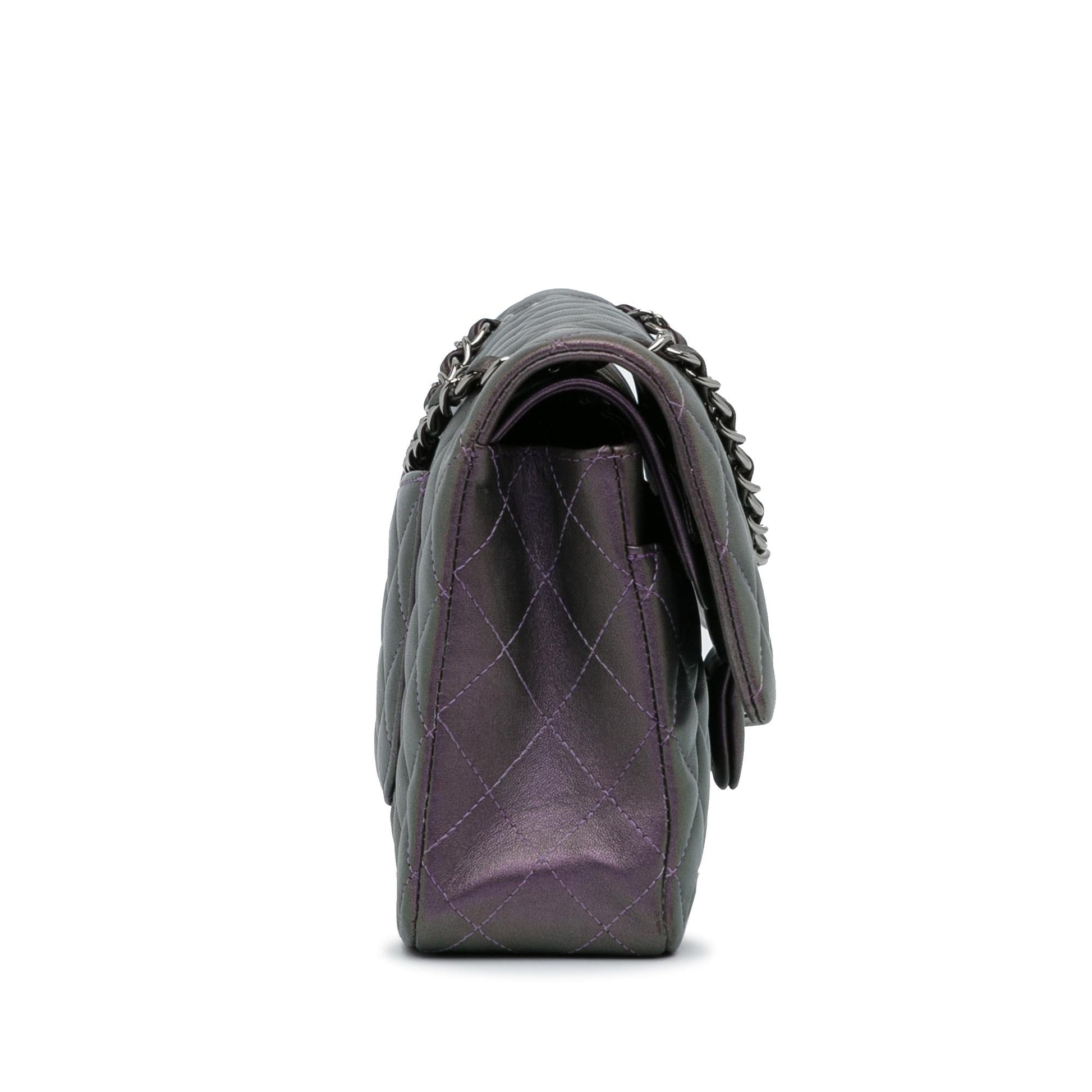 Chanel Classic Iridescent Lambskin Double Flap SHG-66SdYg Handbag