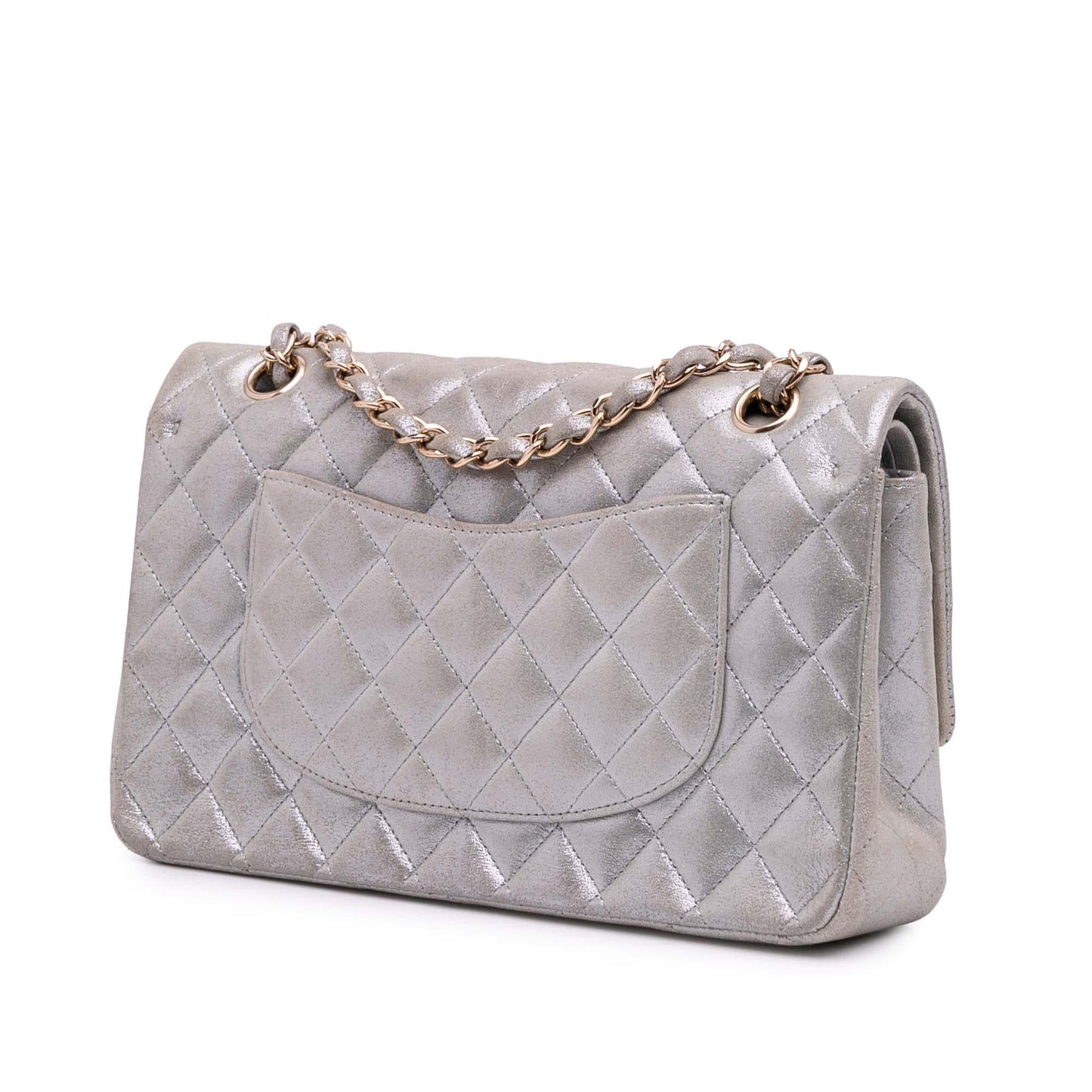 Chanel Classic Iridescent Lambskin Double Flap Handbag