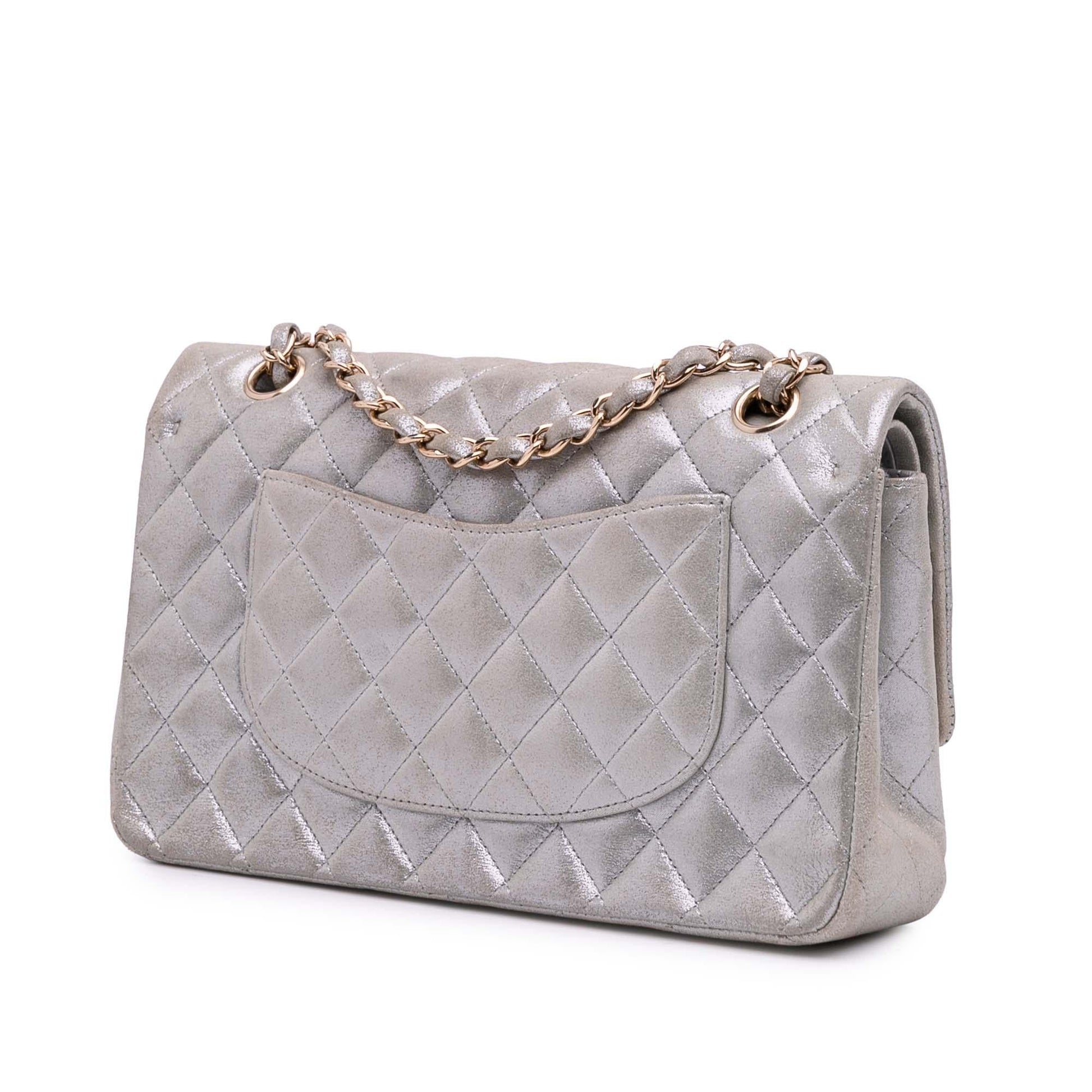 Chanel Classic Iridescent Lambskin Double Flap Handbag