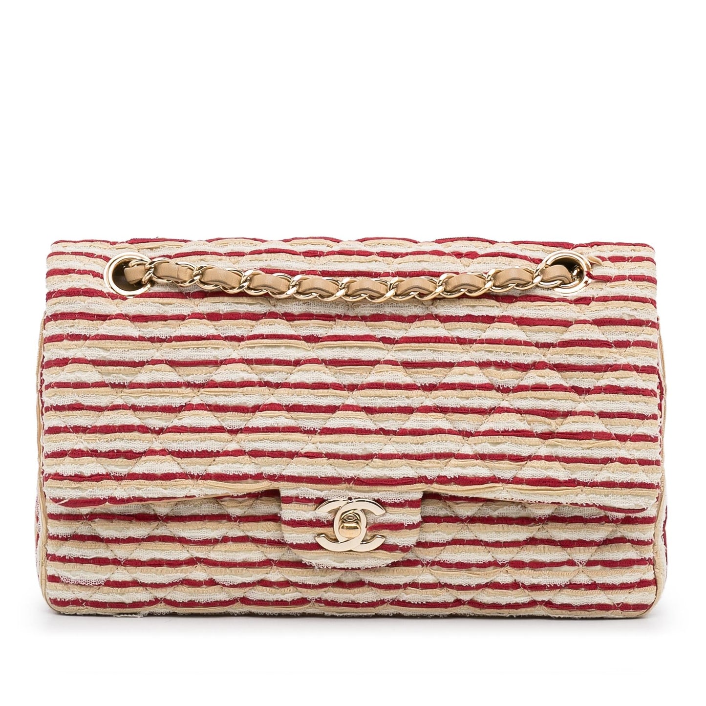 Chanel Classic Jersey Coco Sailor Double Flap Handbag