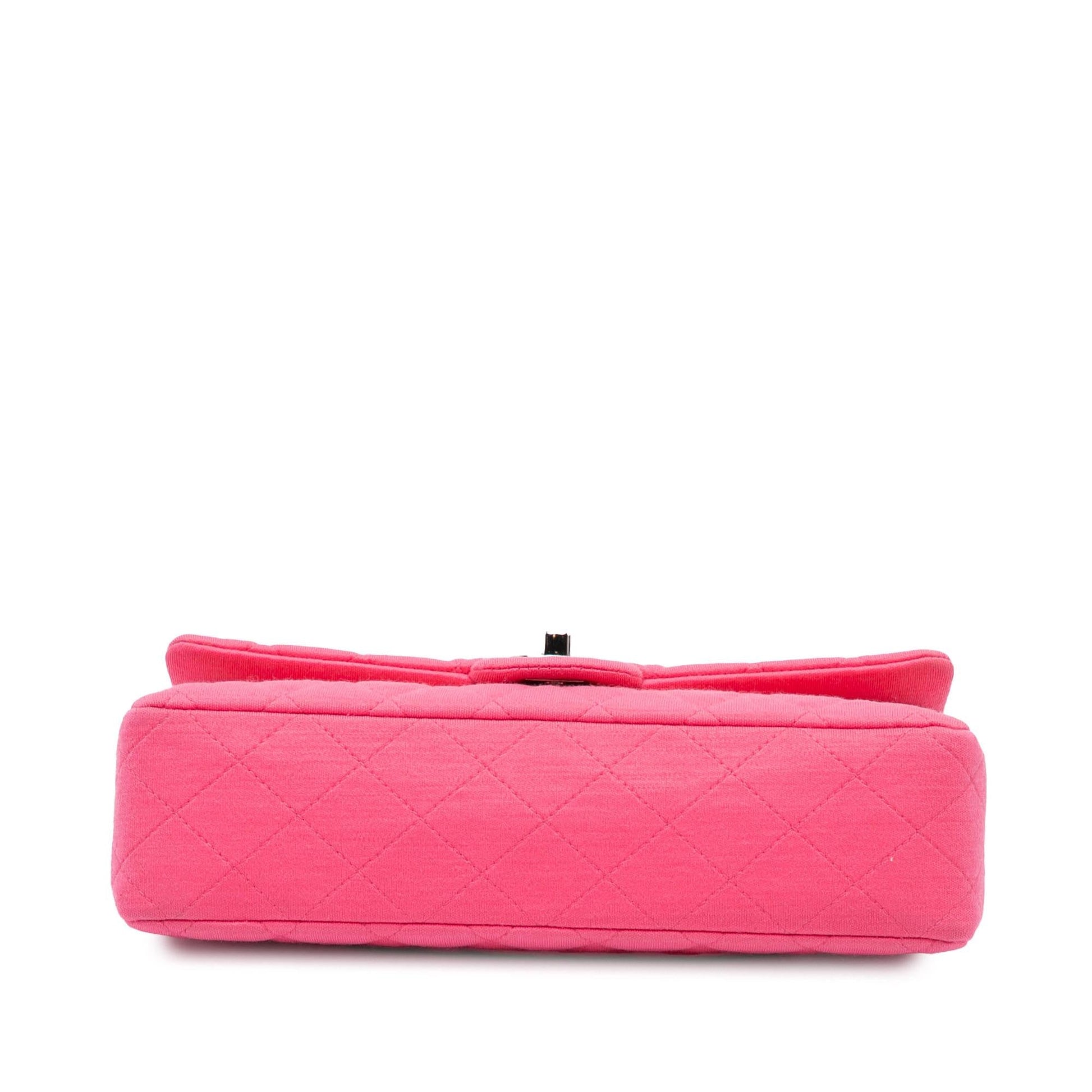 Chanel Classic Jersey Double Flap Handbag